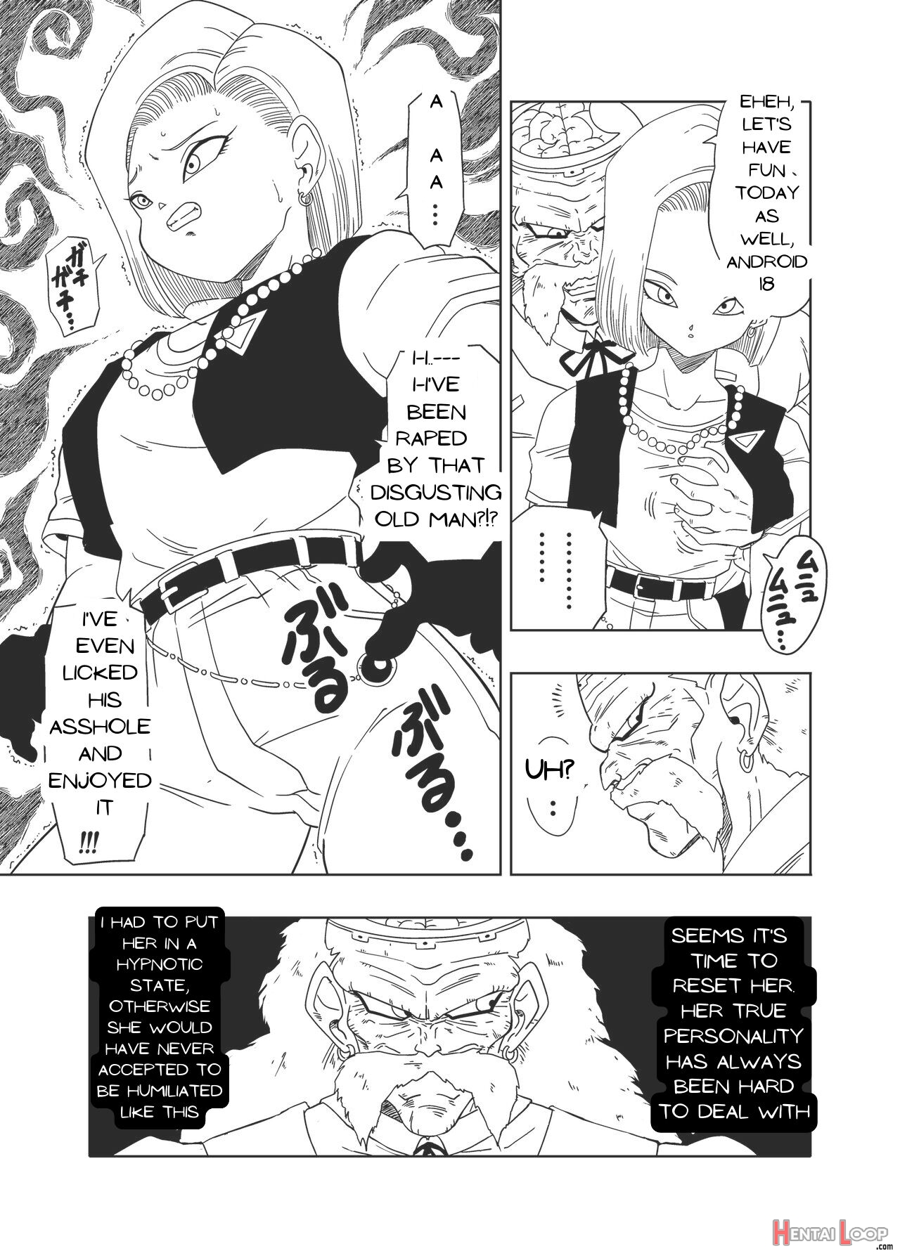 Db-x Doctor Gero X Android 18 page 21