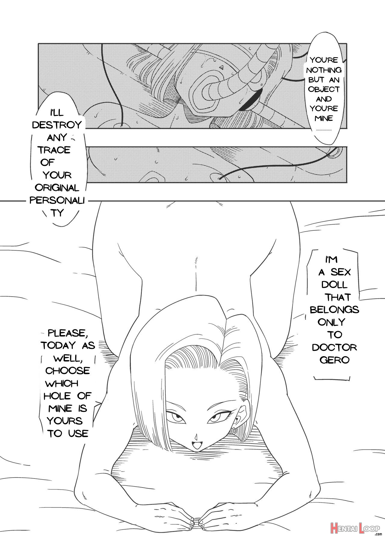 Db-x Doctor Gero X Android 18 page 23