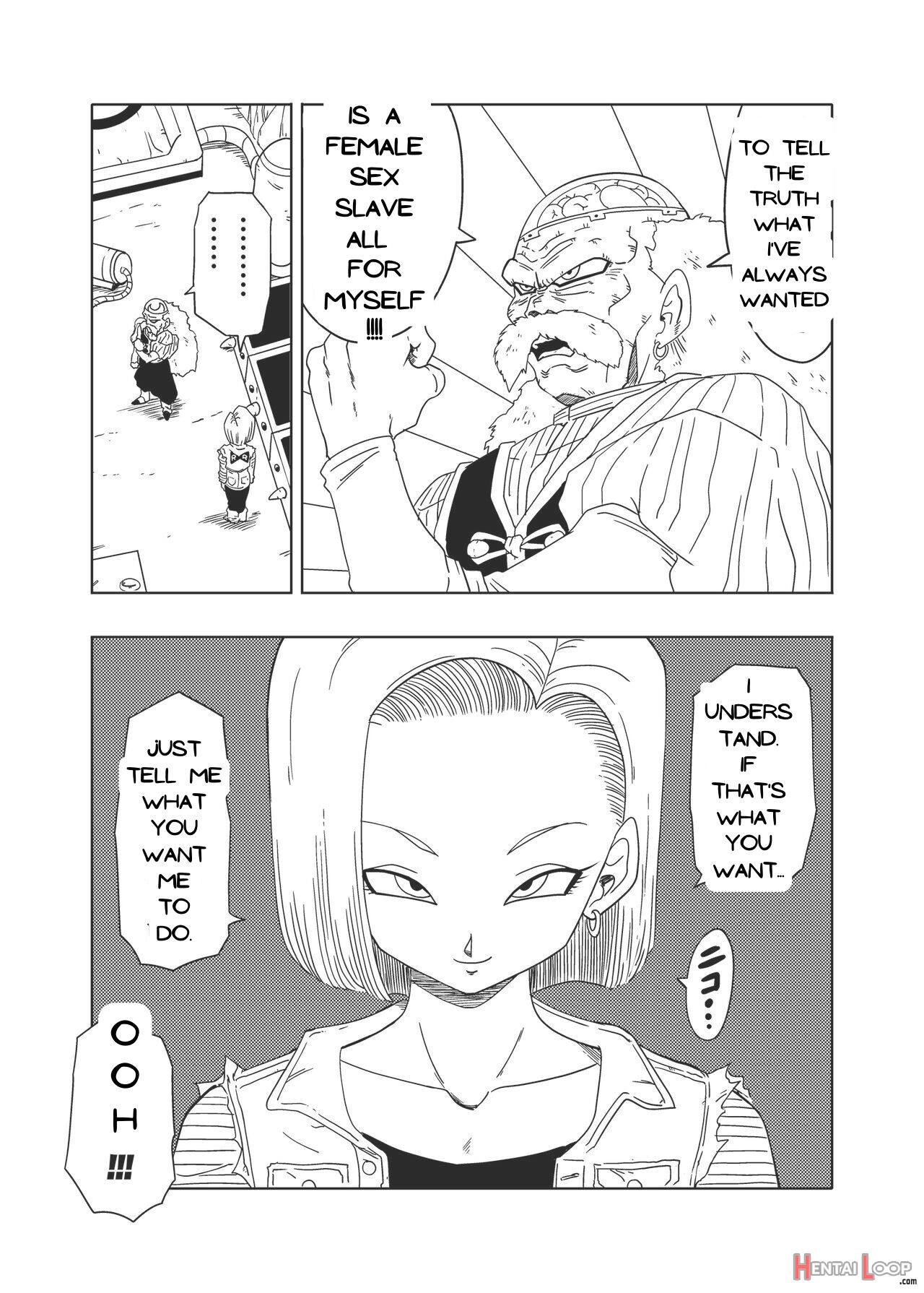 Db-x Doctor Gero X Android 18 page 4