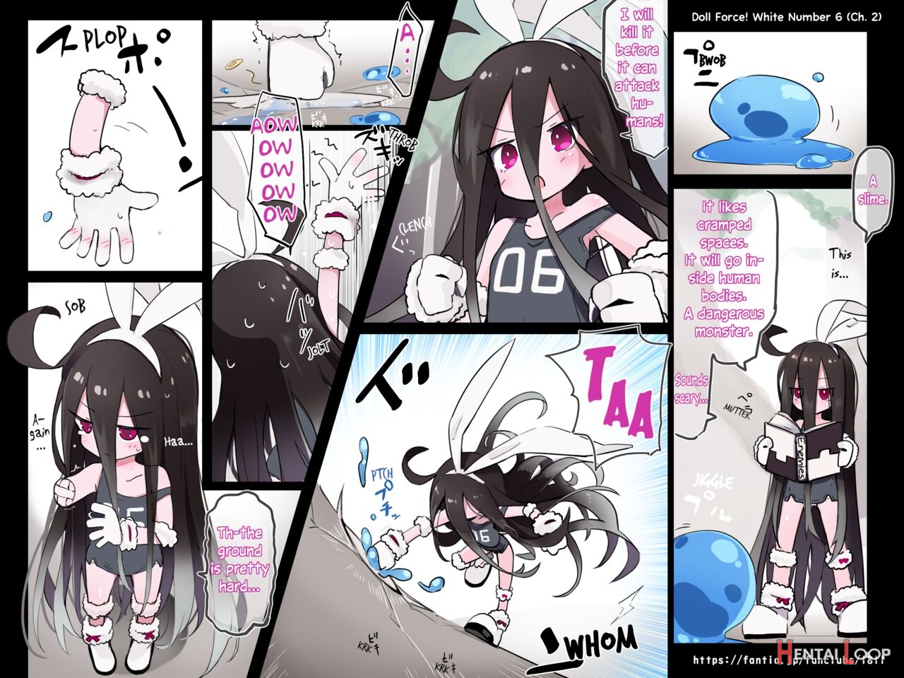 Doll Force! White No.6 "slime" page 1
