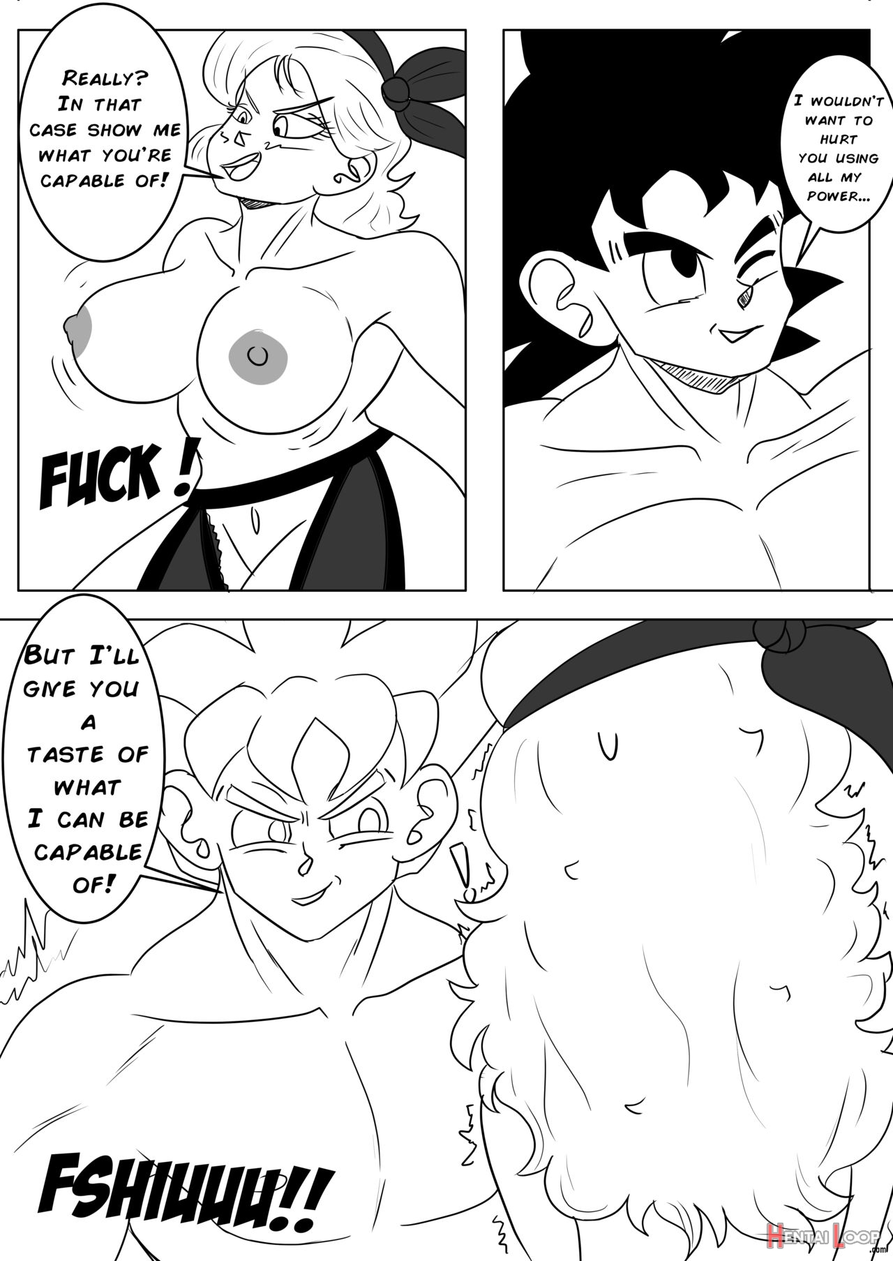 Dragon Ball Xxx The Return Of Lunch page 14