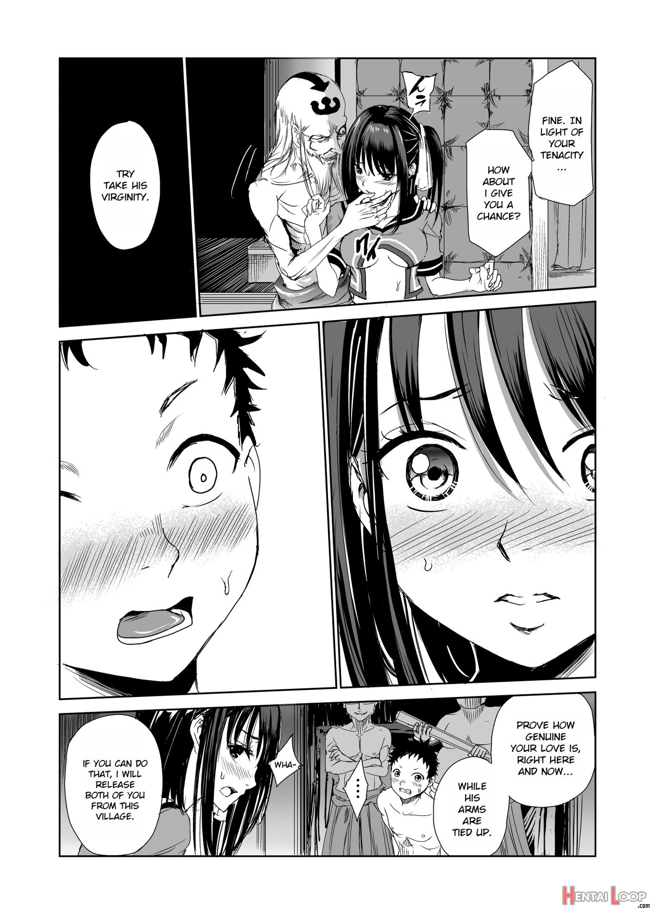 Engari Mura 1 -kareshi Wo Mamoru Tame Hikyou No Mura De Kyousei Gohoushi & Ntr Sex- page 24