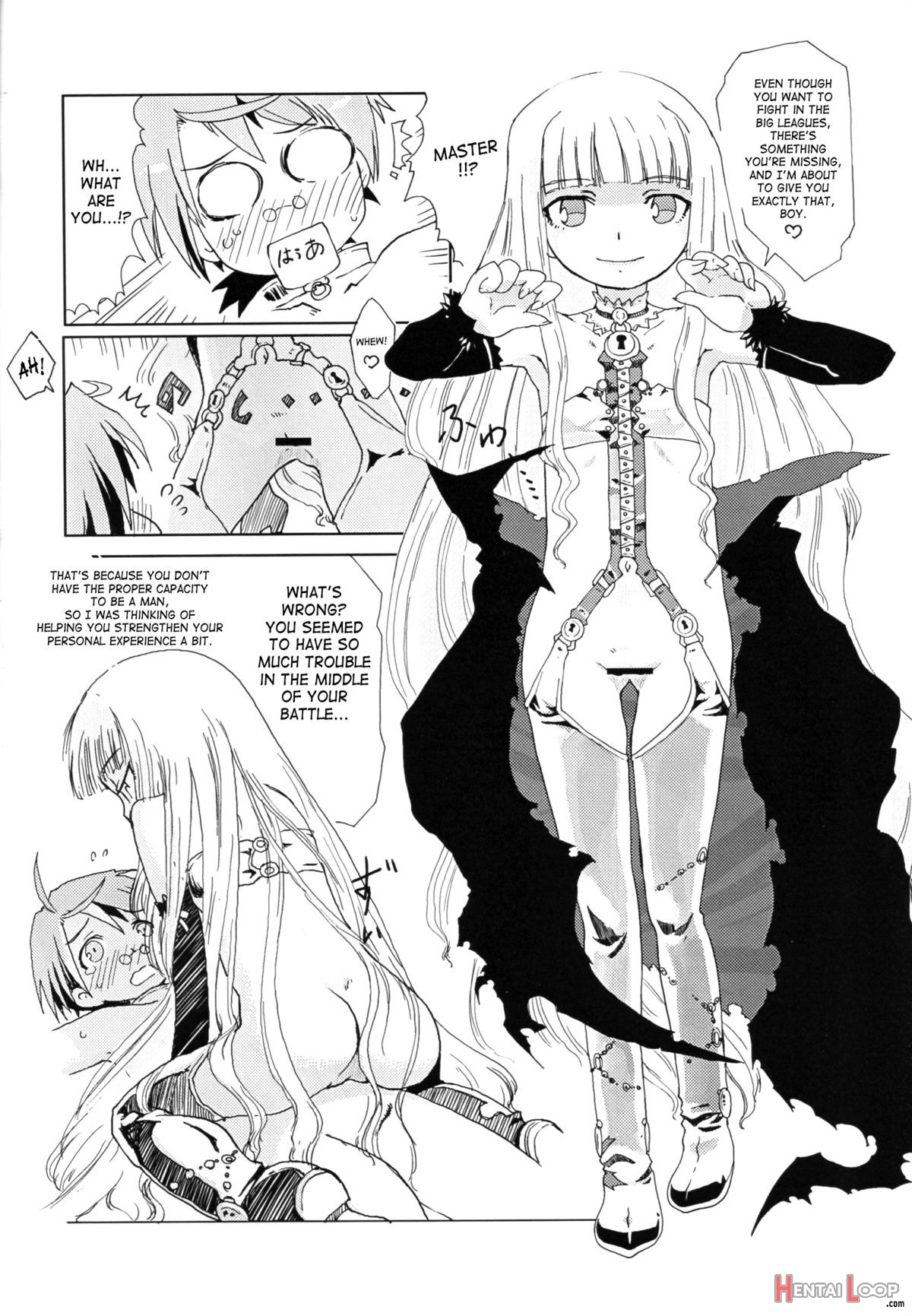 Eva-chan Bites Negi page 4