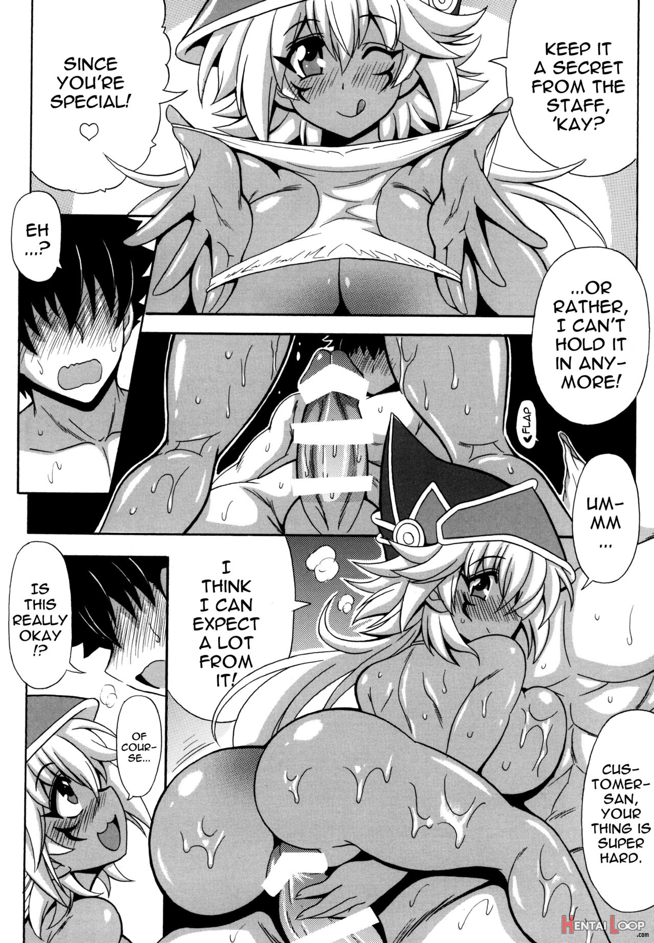 Fantasy Big Breasted Loli Magician Apprentice Mina page 11