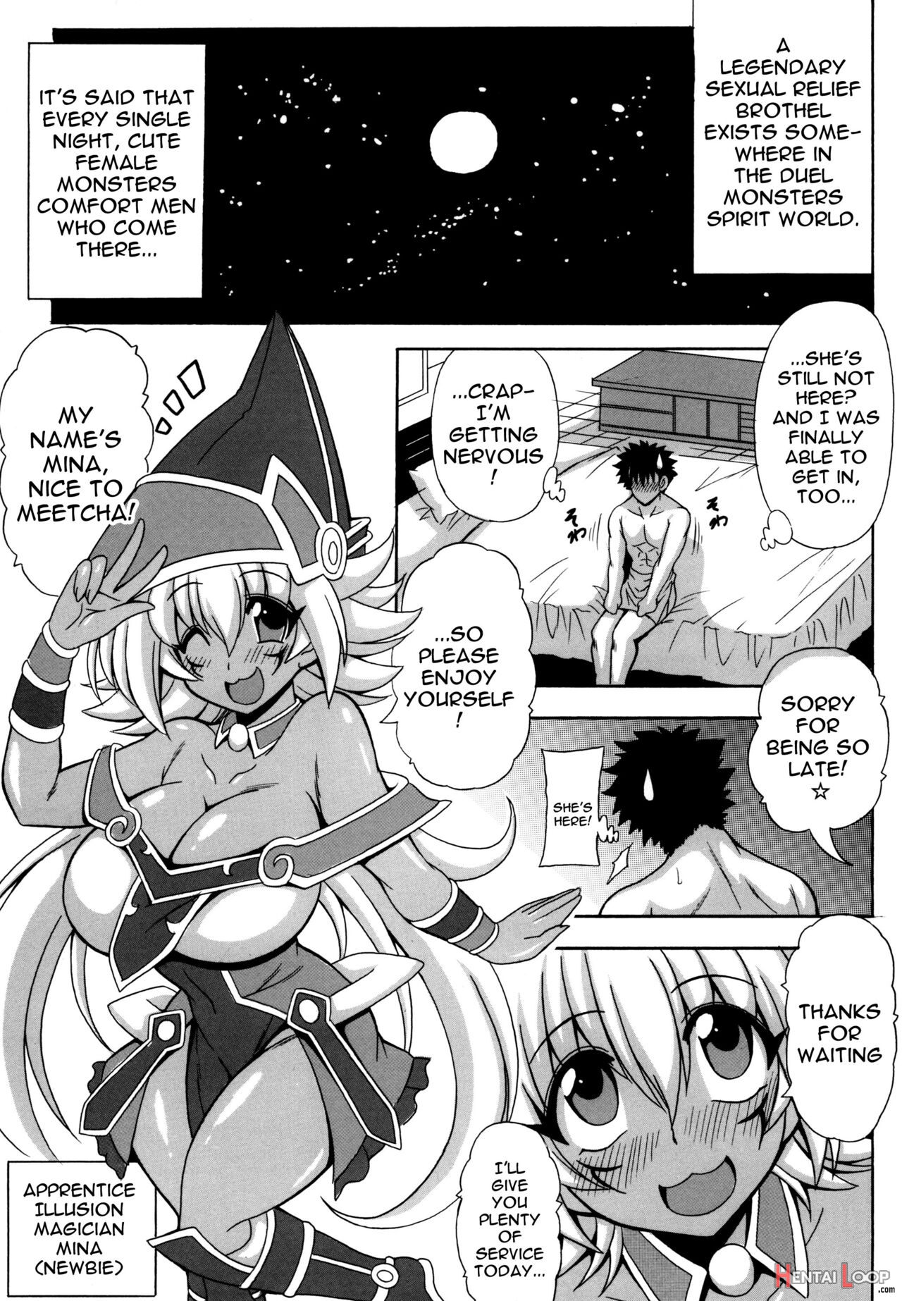 Fantasy Big Breasted Loli Magician Apprentice Mina page 2