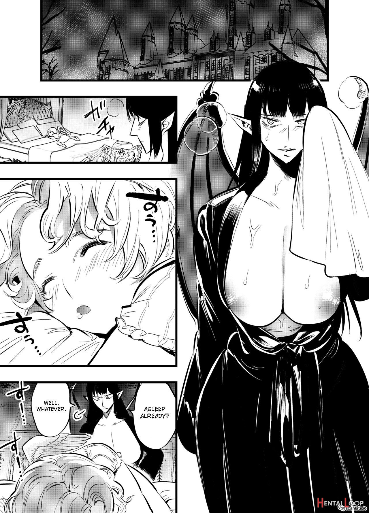Futanari Devil And The Blind Angel page 24