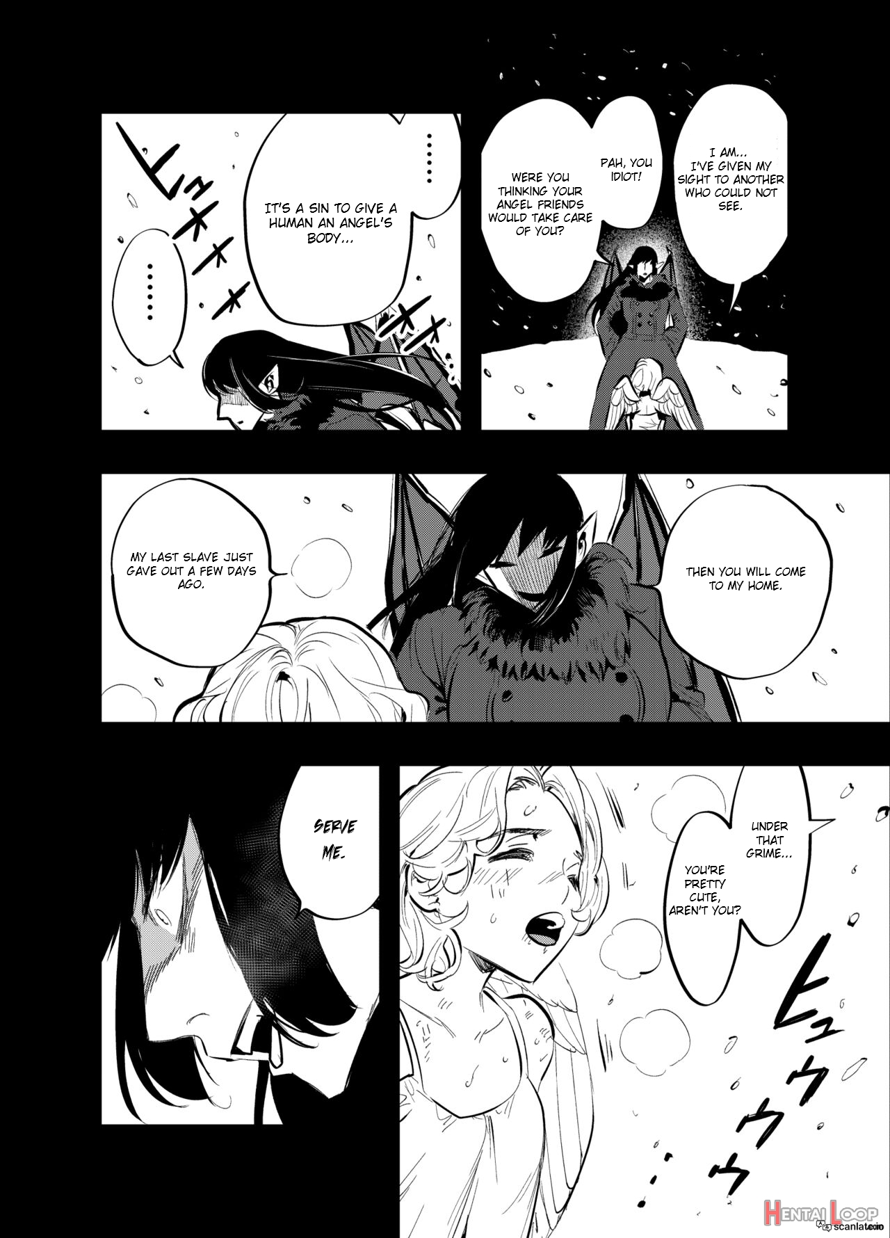 Futanari Devil And The Blind Angel page 3