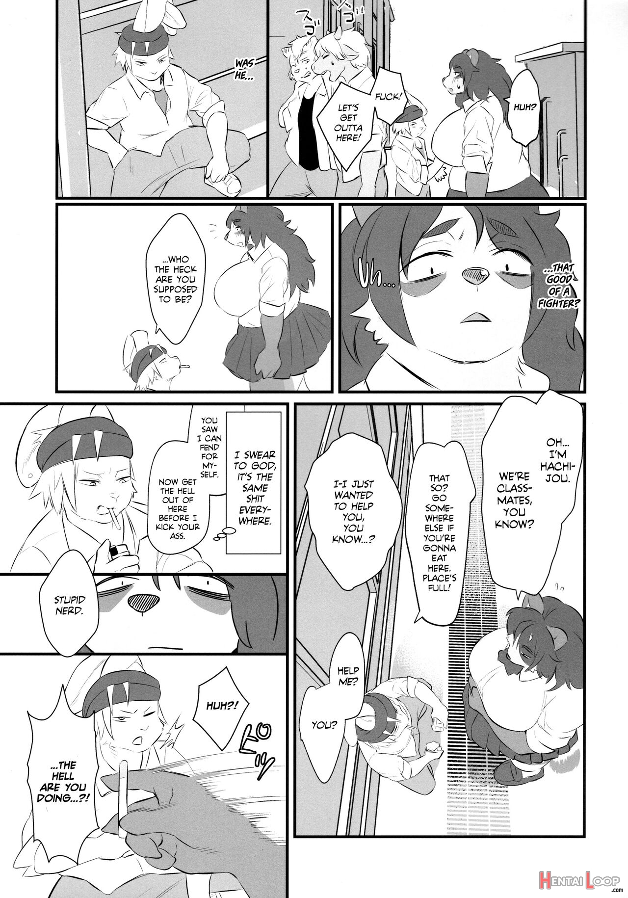 Futanari Kunugi-chan page 7