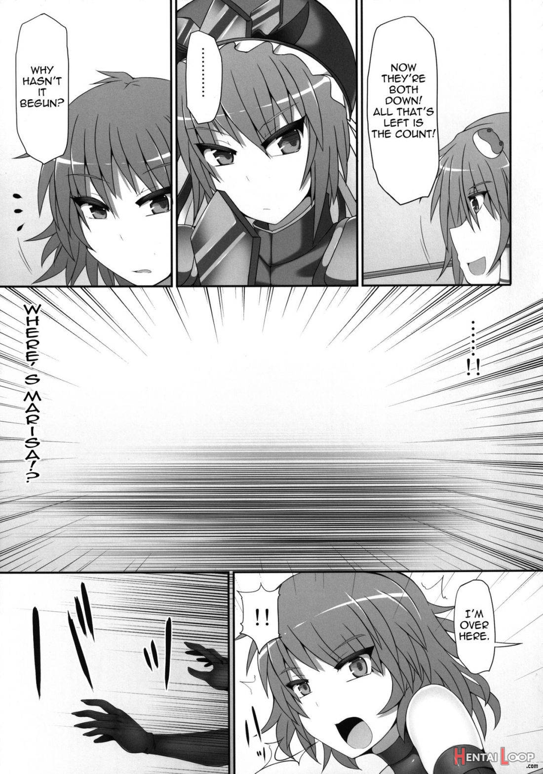 Gensoukyou Futanari Cock Wrestling 2 – Reimu & Marisa VS Yuuka & Sanae page 28