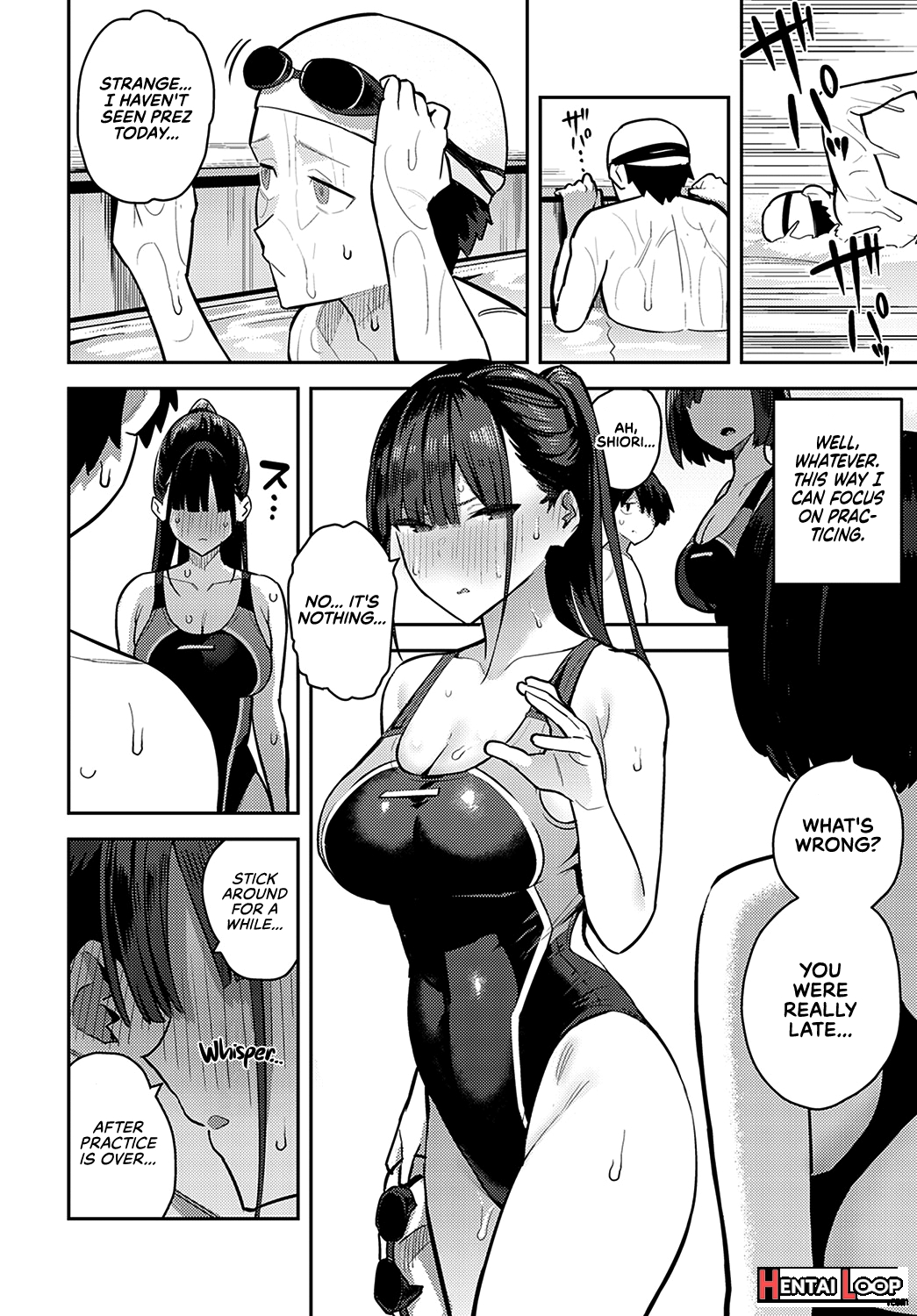 Getting Jerked Off By The Swimming Club Senpai page 18