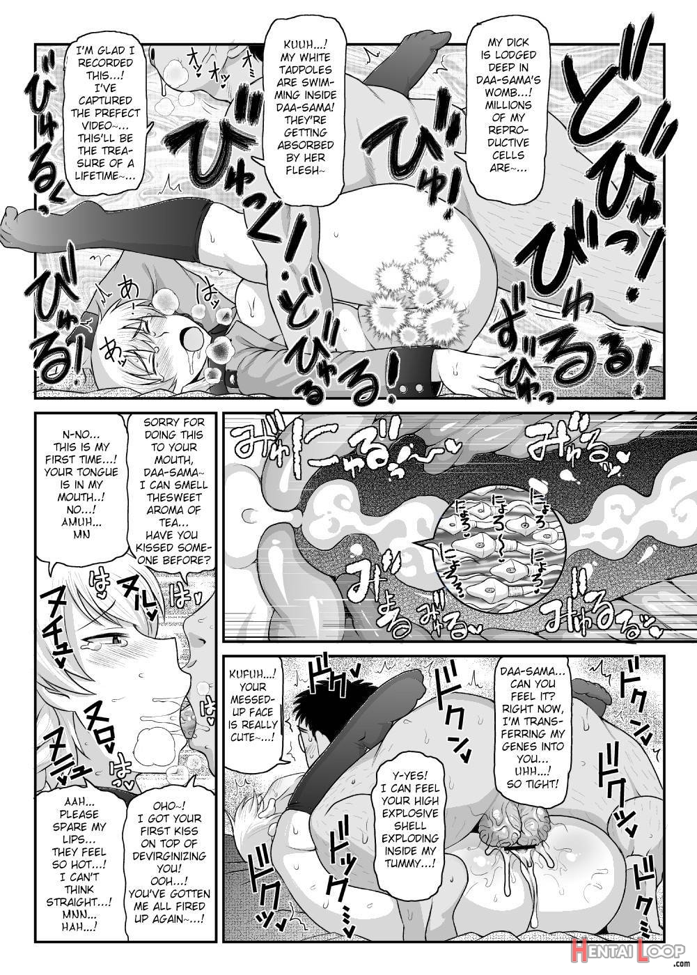 Girls & Semen ~Darjeeling-sama ga Shitagokoro Marudashi Oji-san to Enkoudou! Kouki na Karada o Musaborare Flag Ranshi ni Seishidan Sakuretsu Jusei Shirahata Agechau Hon~ page 12