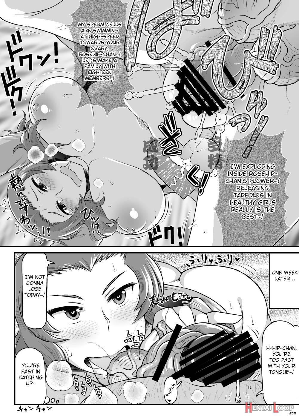 Girls & Semen ~Darjeeling-sama ga Shitagokoro Marudashi Oji-san to Enkoudou! Kouki na Karada o Musaborare Flag Ranshi ni Seishidan Sakuretsu Jusei Shirahata Agechau Hon~ page 23