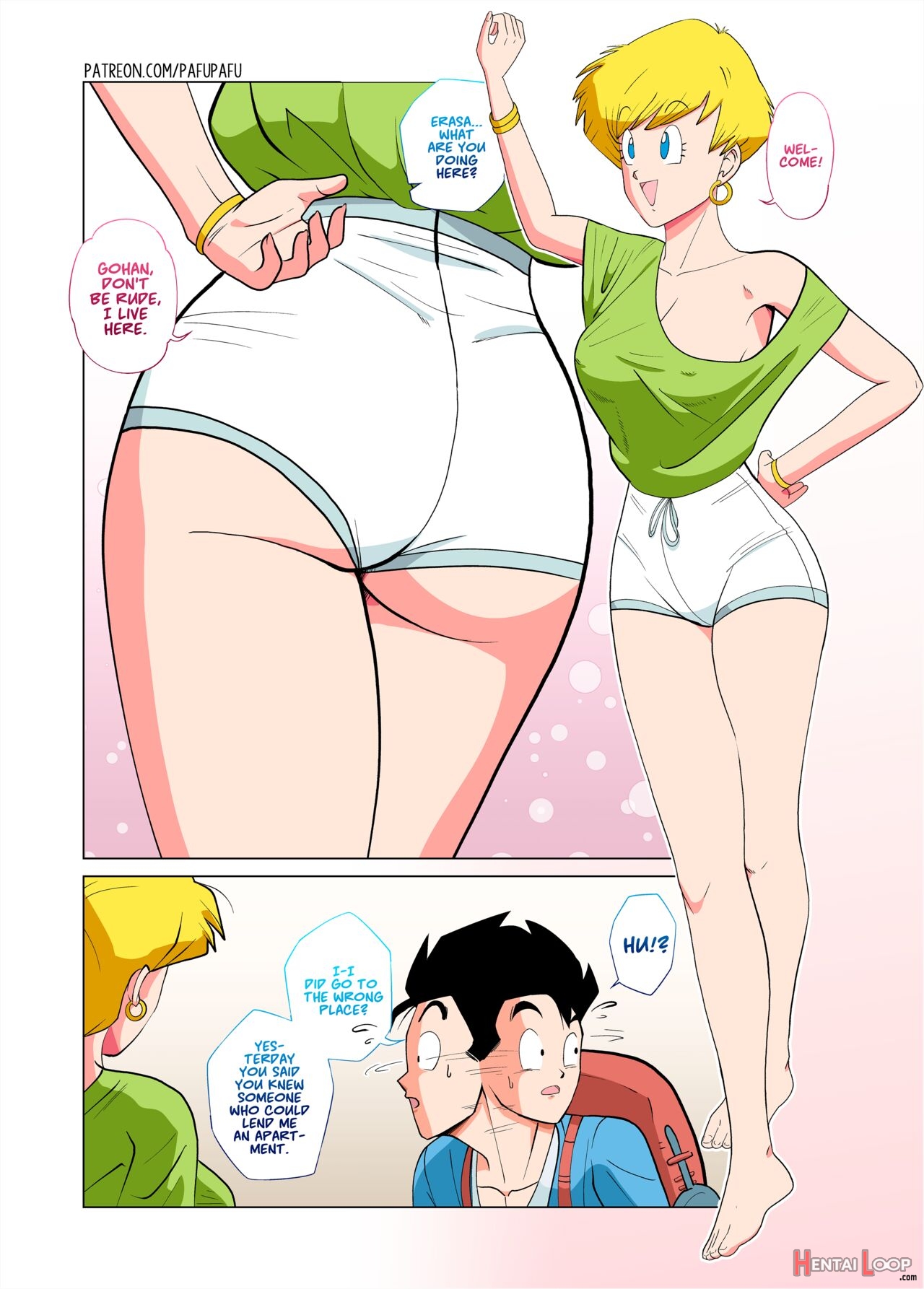 Gohan Vs Erasa! Uncensored page 6