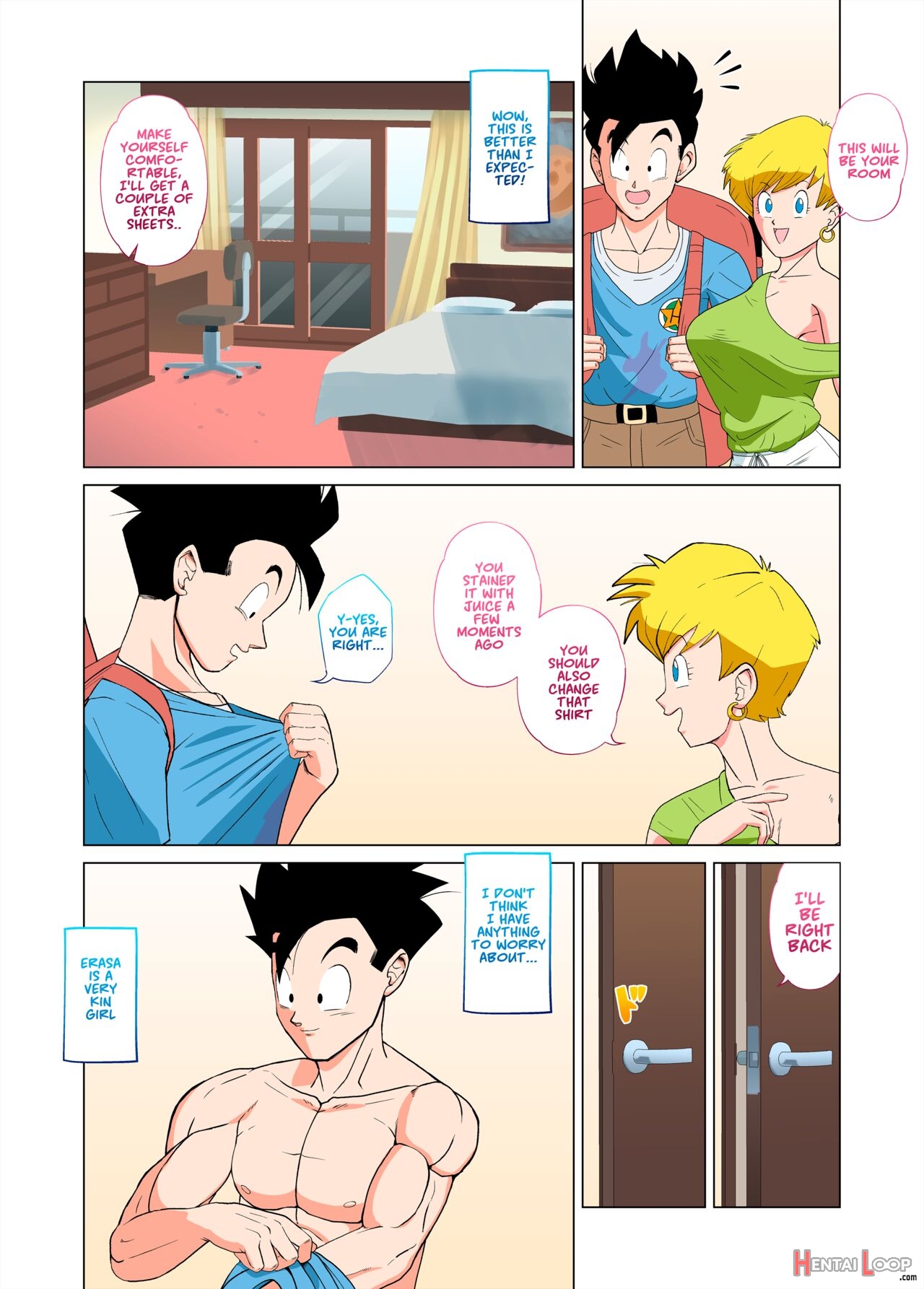 Gohan Vs Erasa! Uncensored page 8