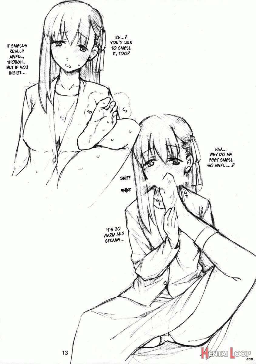 Hitazura Fetish Fate Hen page 13