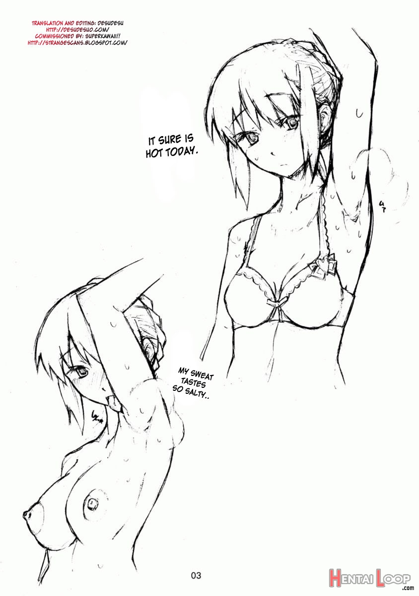 Hitazura Fetish Fate Hen page 3