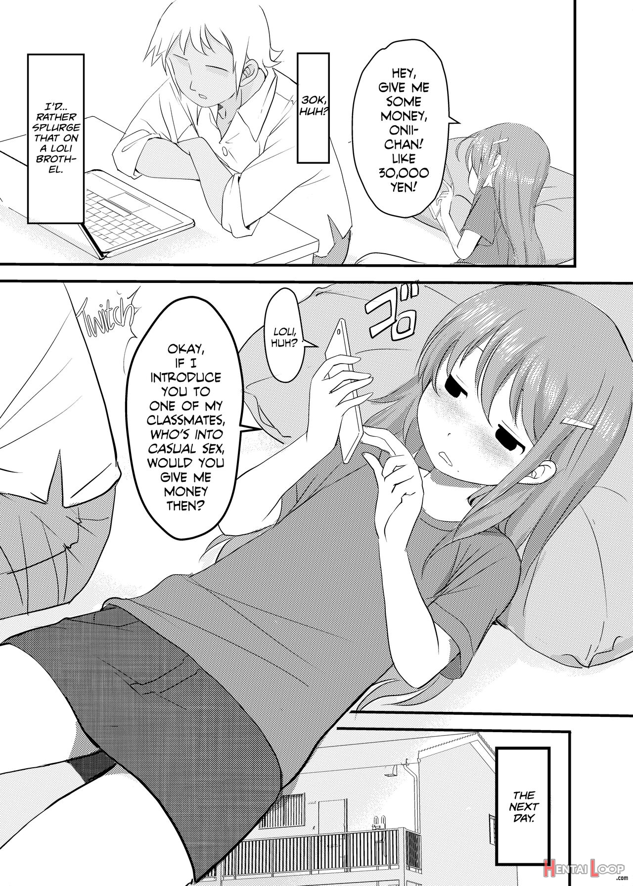 How A Little Sister Who Wants To Engage In Incest Introduces A Slutty Classmate To Her Big Bro! page 3