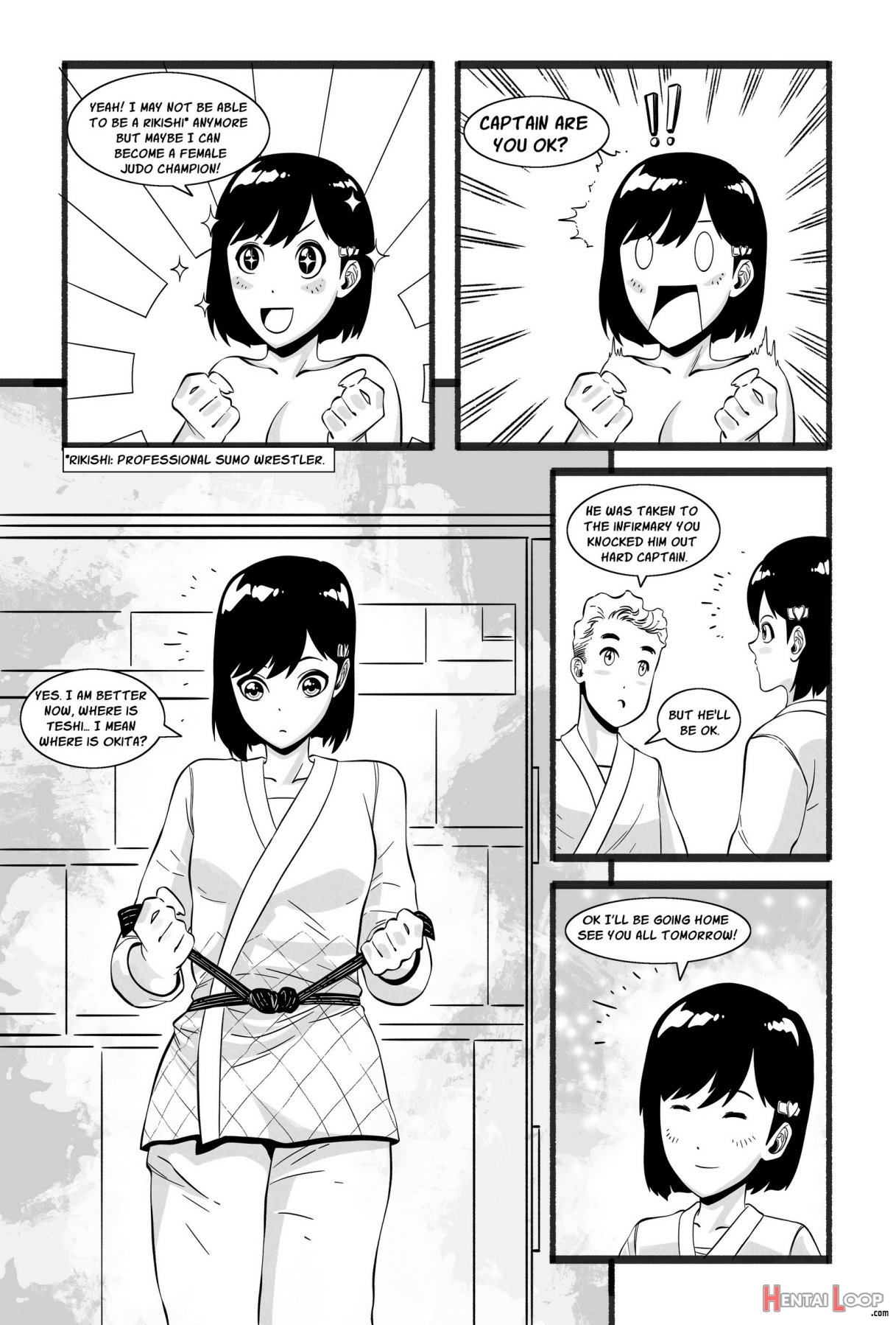 I Will Make Us Win At Judo 1 page 8