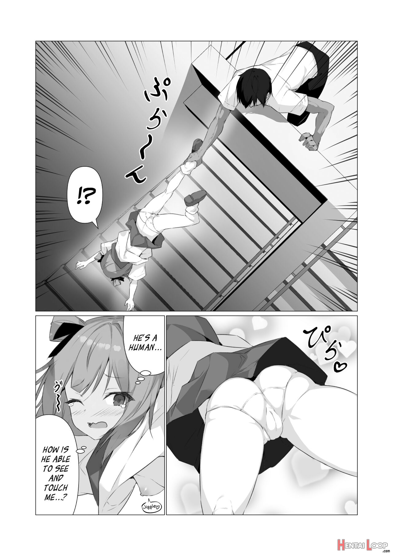 If She’s An Invisible Youkai, I Can Fuck Her All I Want, Right!? 3 page 9