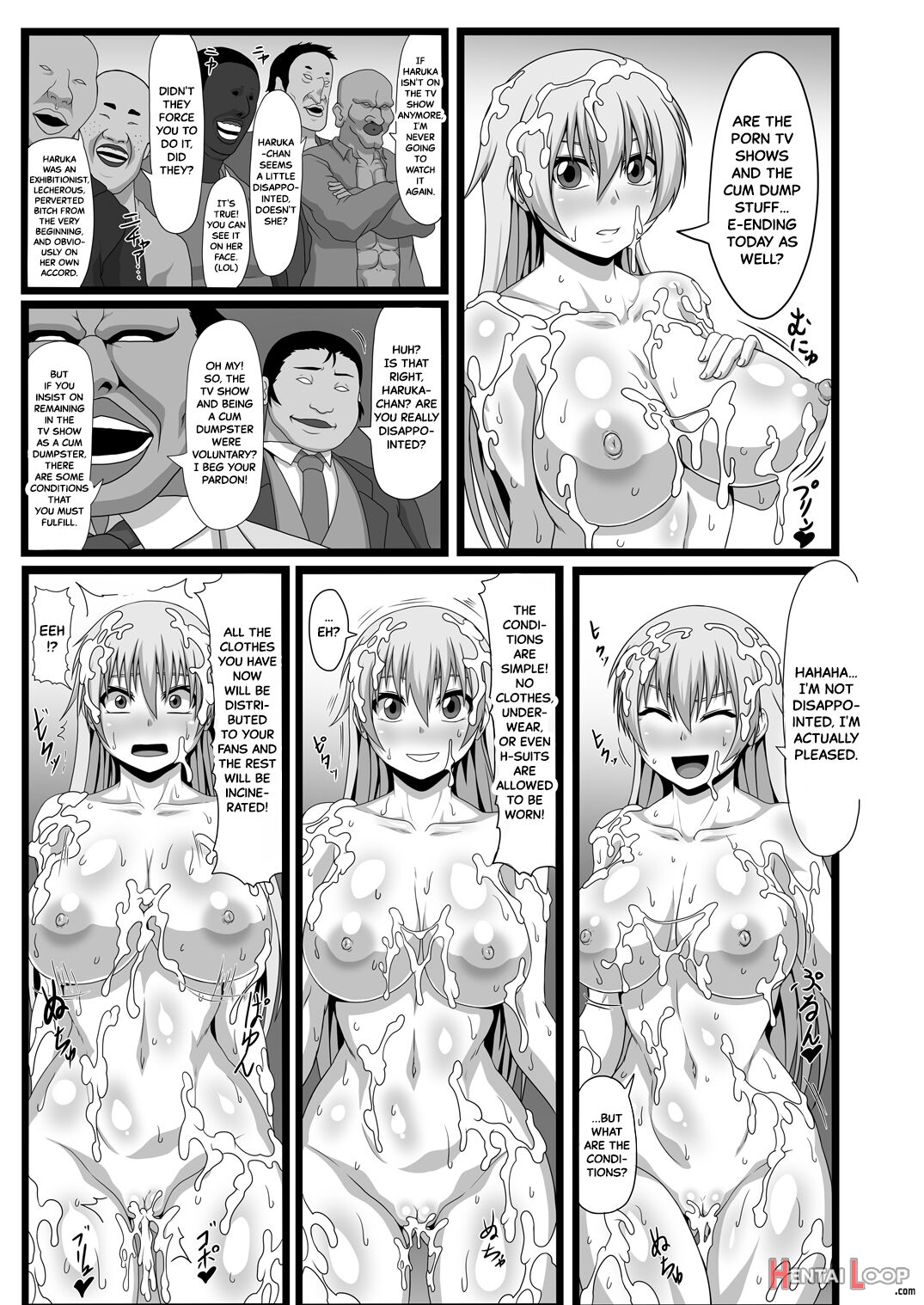 I'm The Outlet For Your Sexual Urges! Soiled Cum Dumpster Haruka page 13