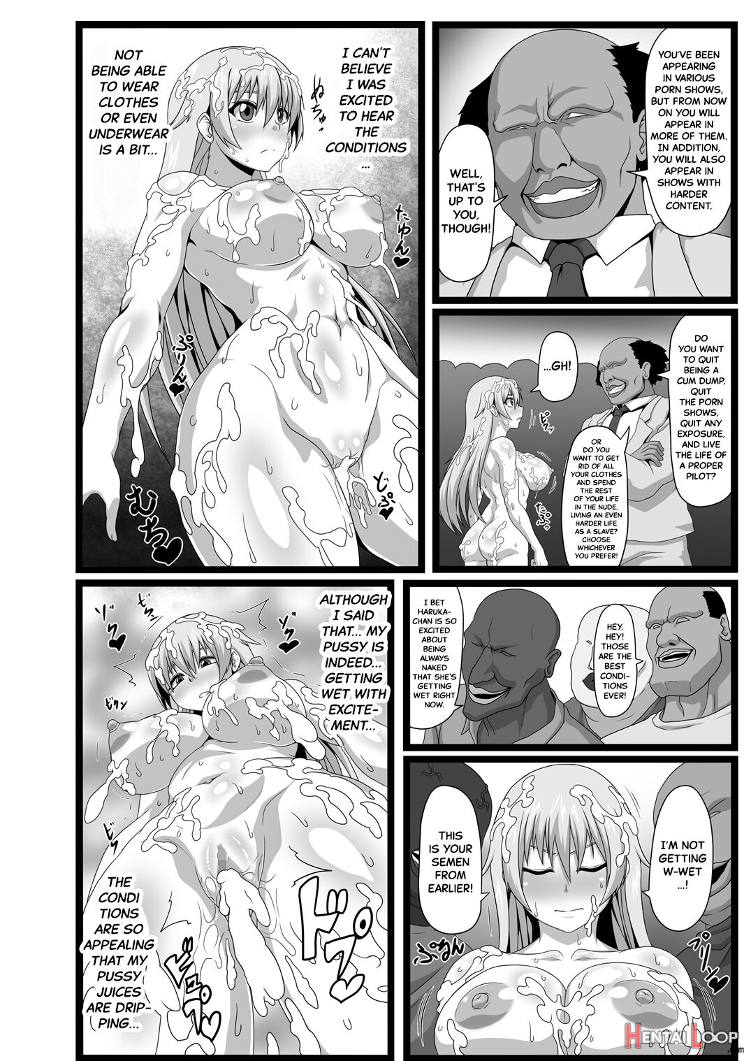 I'm The Outlet For Your Sexual Urges! Soiled Cum Dumpster Haruka page 14