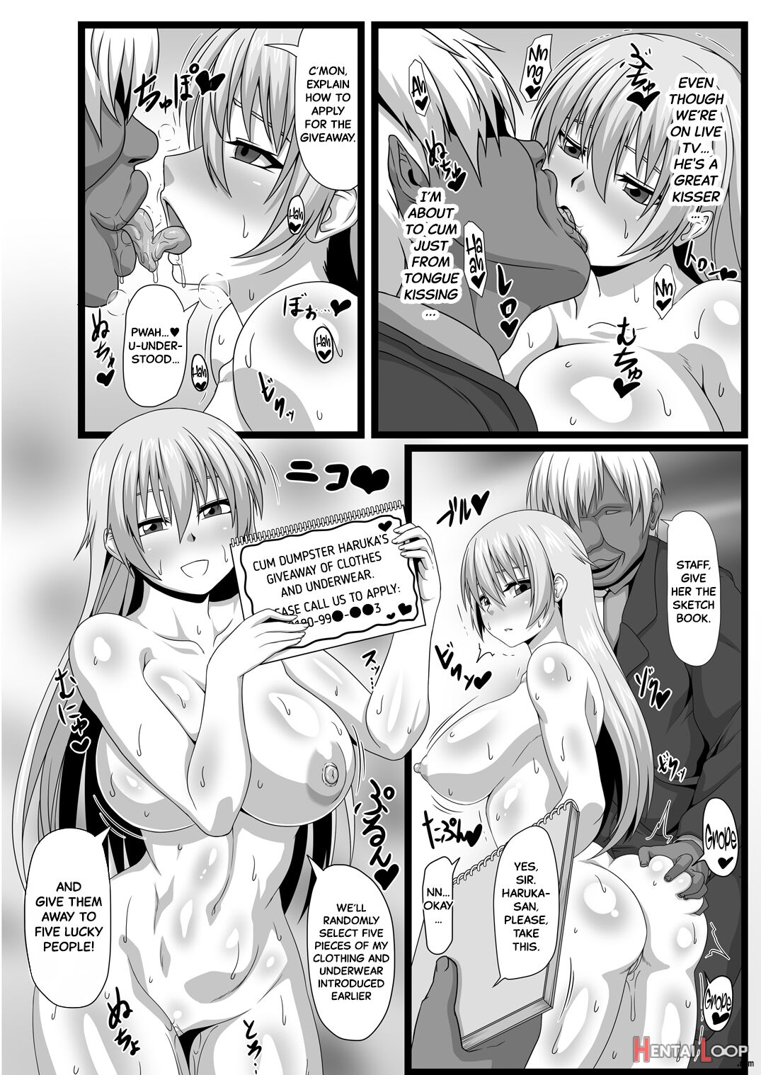 I'm The Outlet For Your Sexual Urges! Soiled Cum Dumpster Haruka page 22