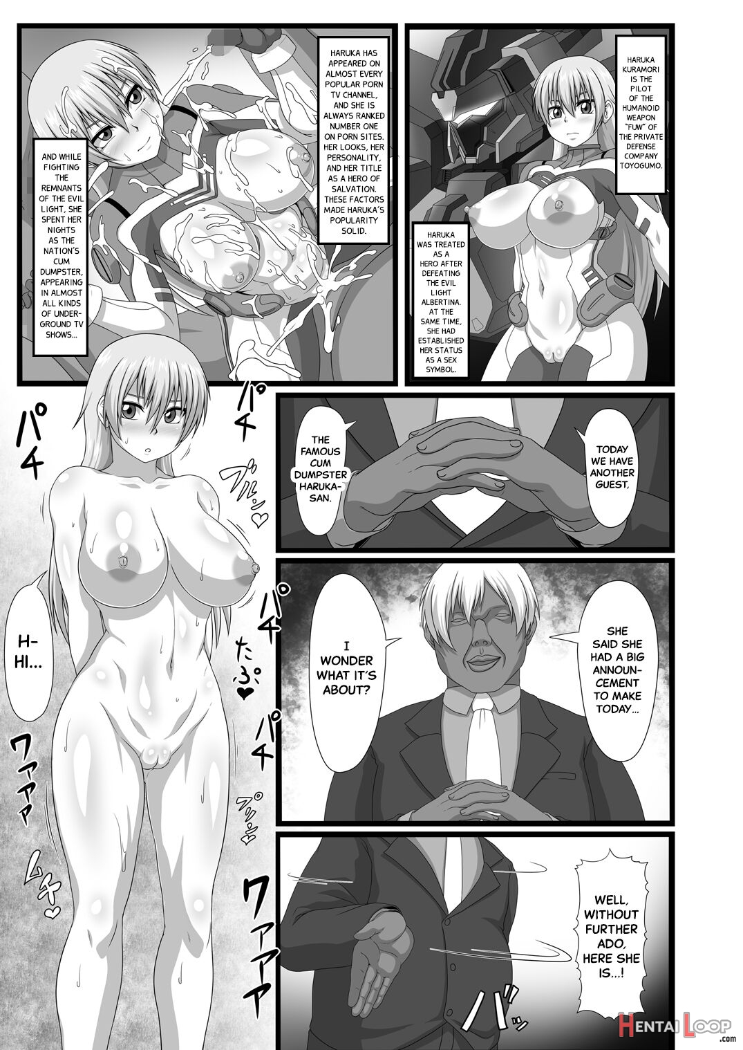 I'm The Outlet For Your Sexual Urges! Soiled Cum Dumpster Haruka page 5