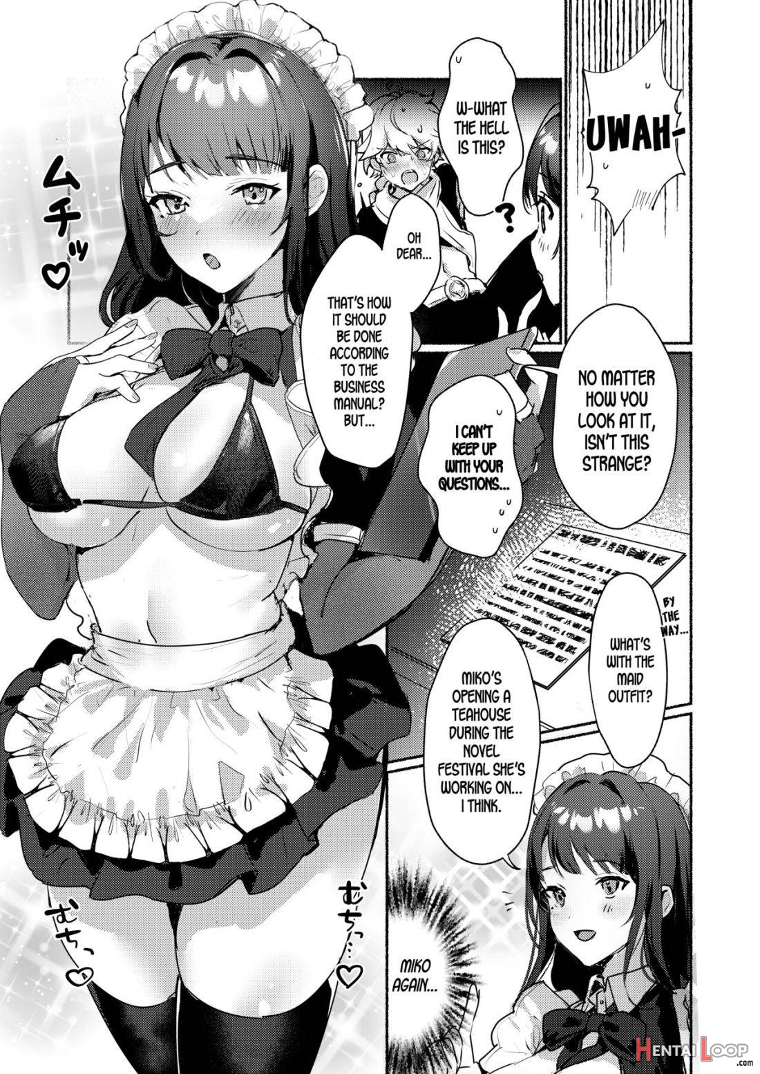 Inazuma Clumsy Maid Chaya ~ Cosplay Sex With The Unusually Horny Maids ~ page 3