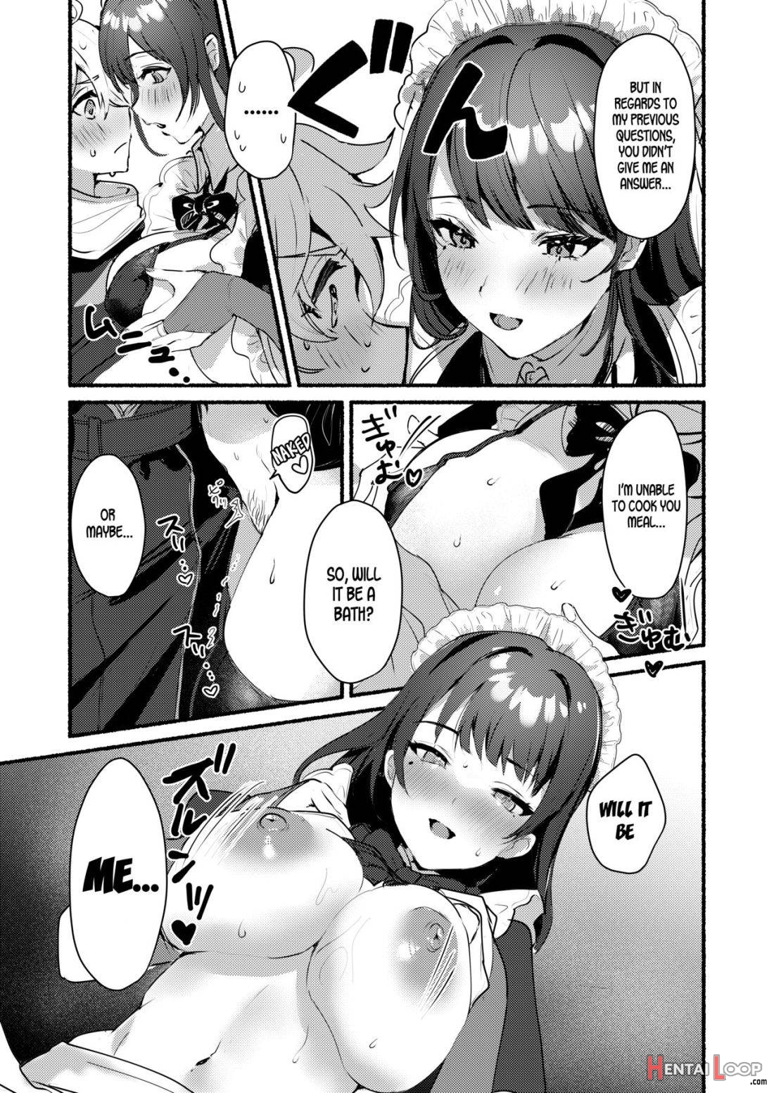 Inazuma Clumsy Maid Chaya ~ Cosplay Sex With The Unusually Horny Maids ~ page 5