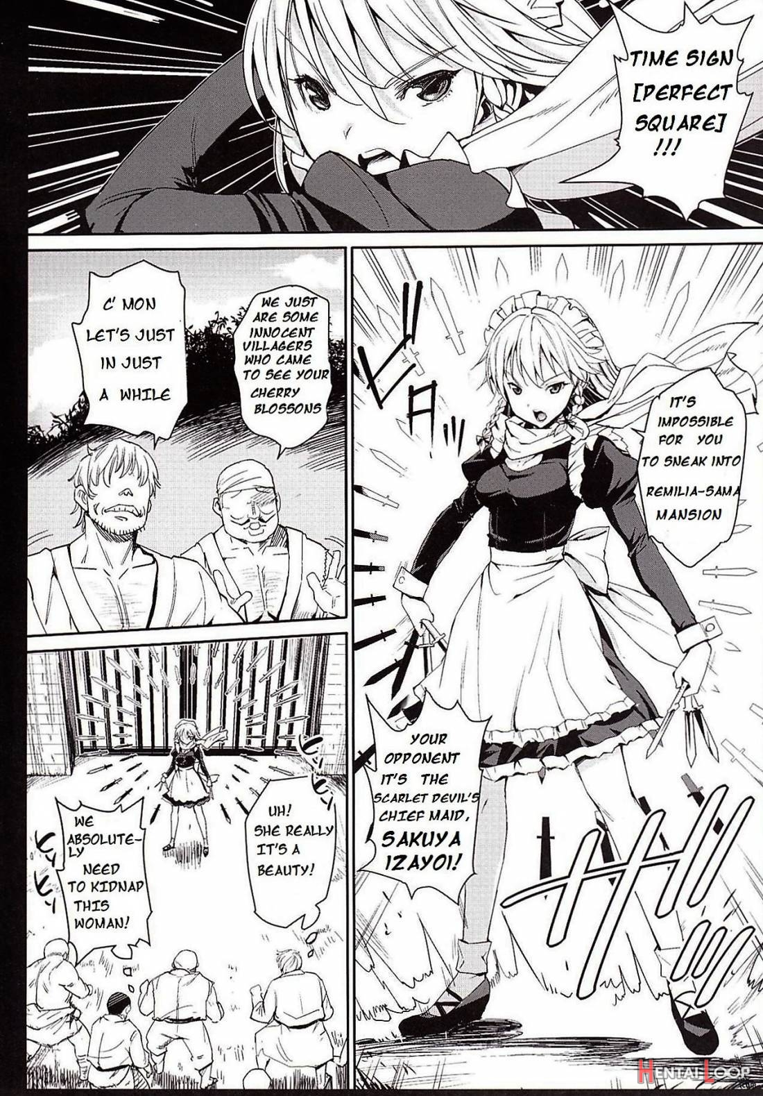 Izayoi Sakuya o Rachi Kankin & Shuudan Boukou page 2