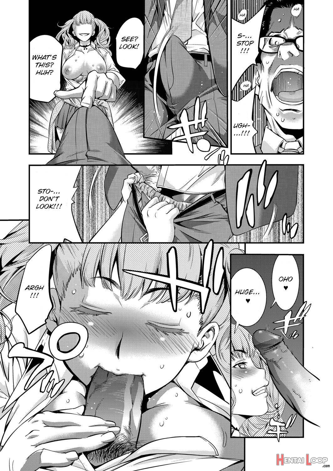 JK Bitch Gyaru ga Enkou o Chichioya ni Okorareta node Kinshin Soukan Shite yatta page 11