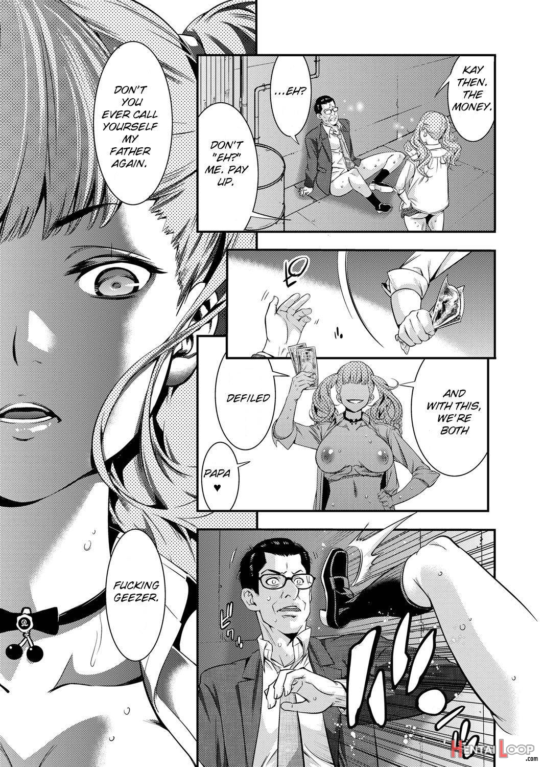 JK Bitch Gyaru ga Enkou o Chichioya ni Okorareta node Kinshin Soukan Shite yatta page 21