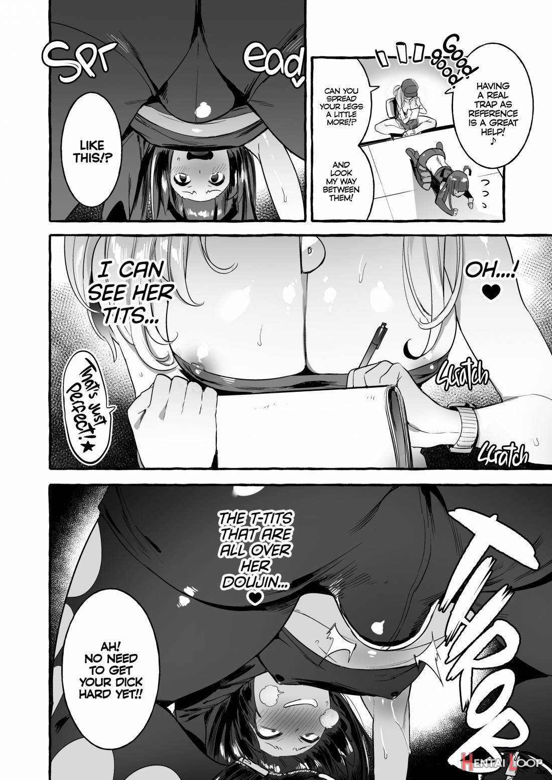 KabeCir no Gal VS Boku page 13