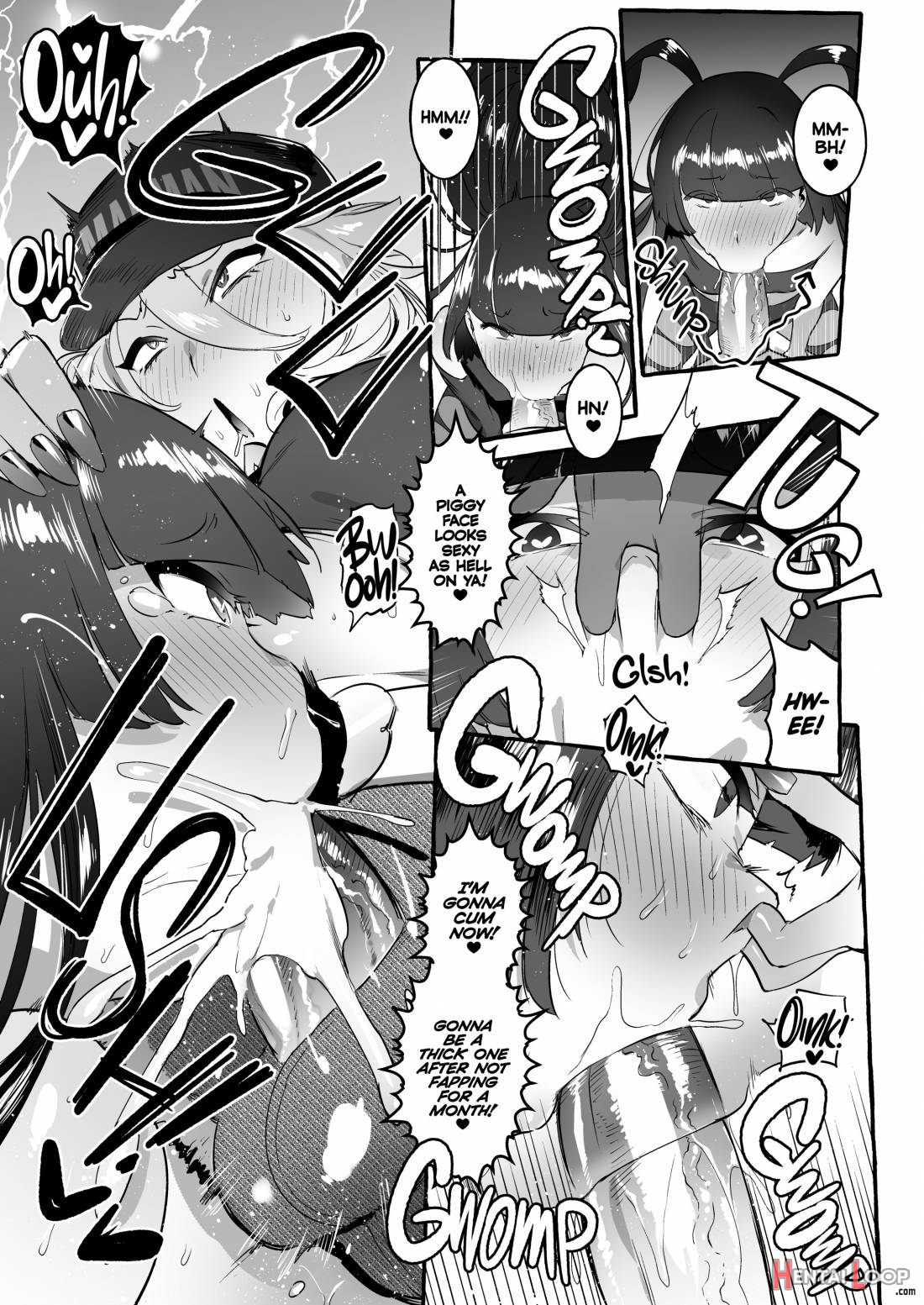 KabeCir no Gal VS Boku page 18