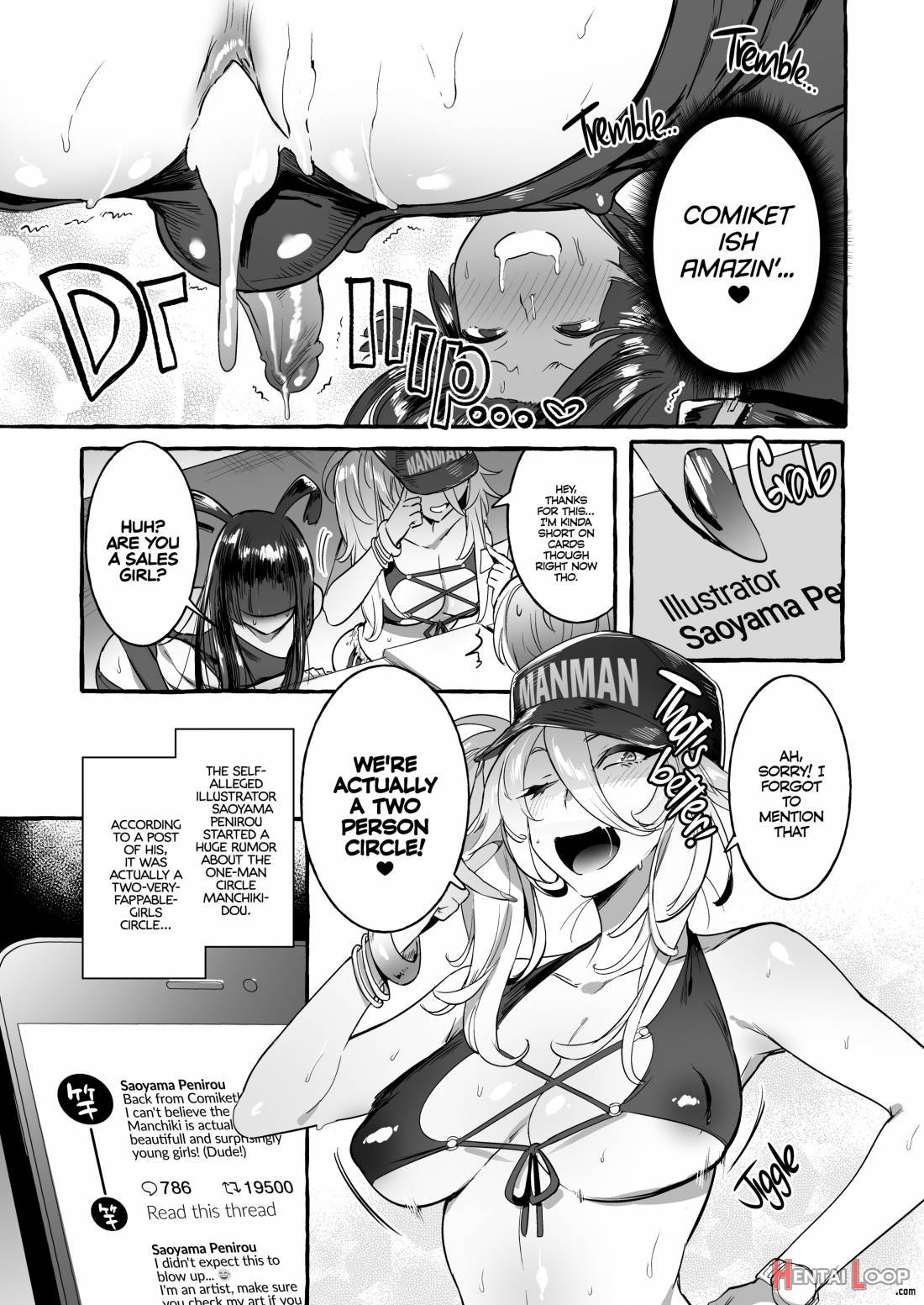 KabeCir no Gal VS Boku page 30