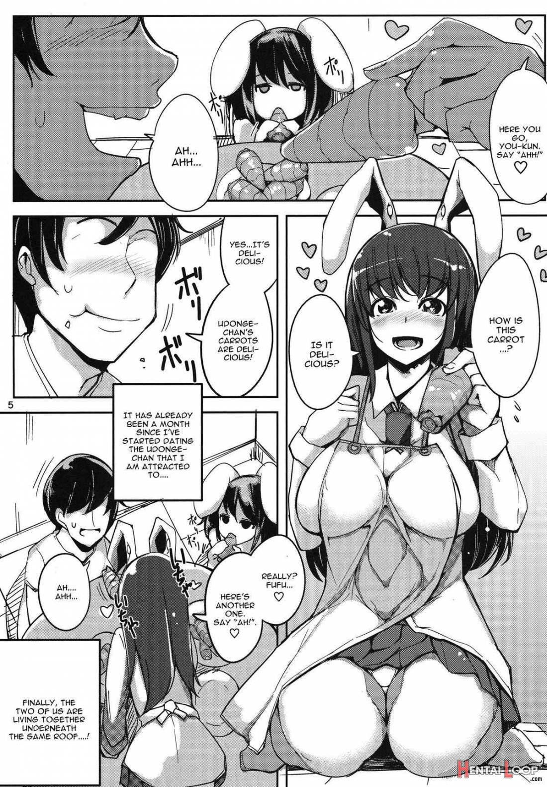 Kanojo ga Iru noni Uwaki Shite Tewi-chan to Sex Shita page 3