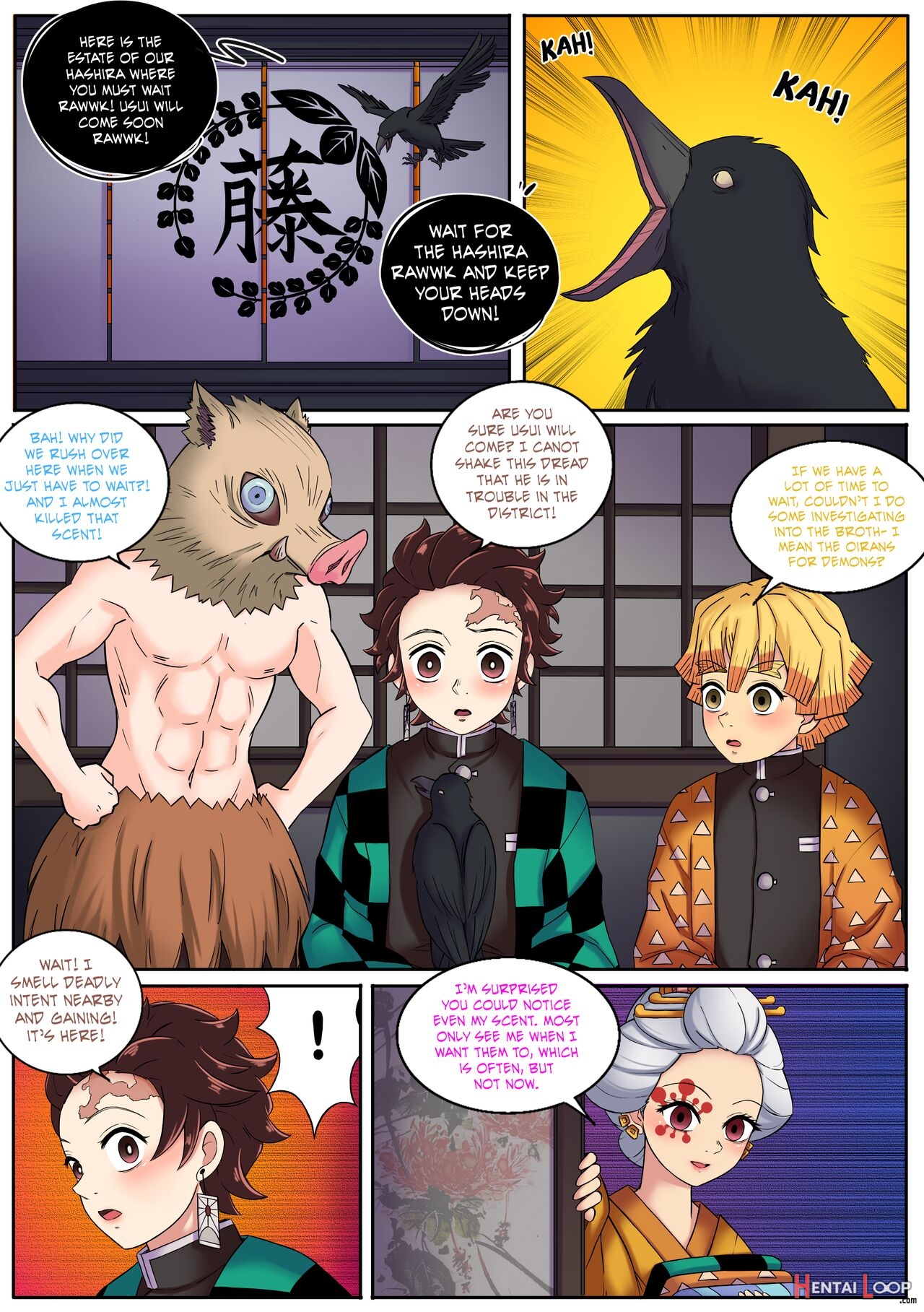 Kimetsu No Yaiba: Red Light District page 13