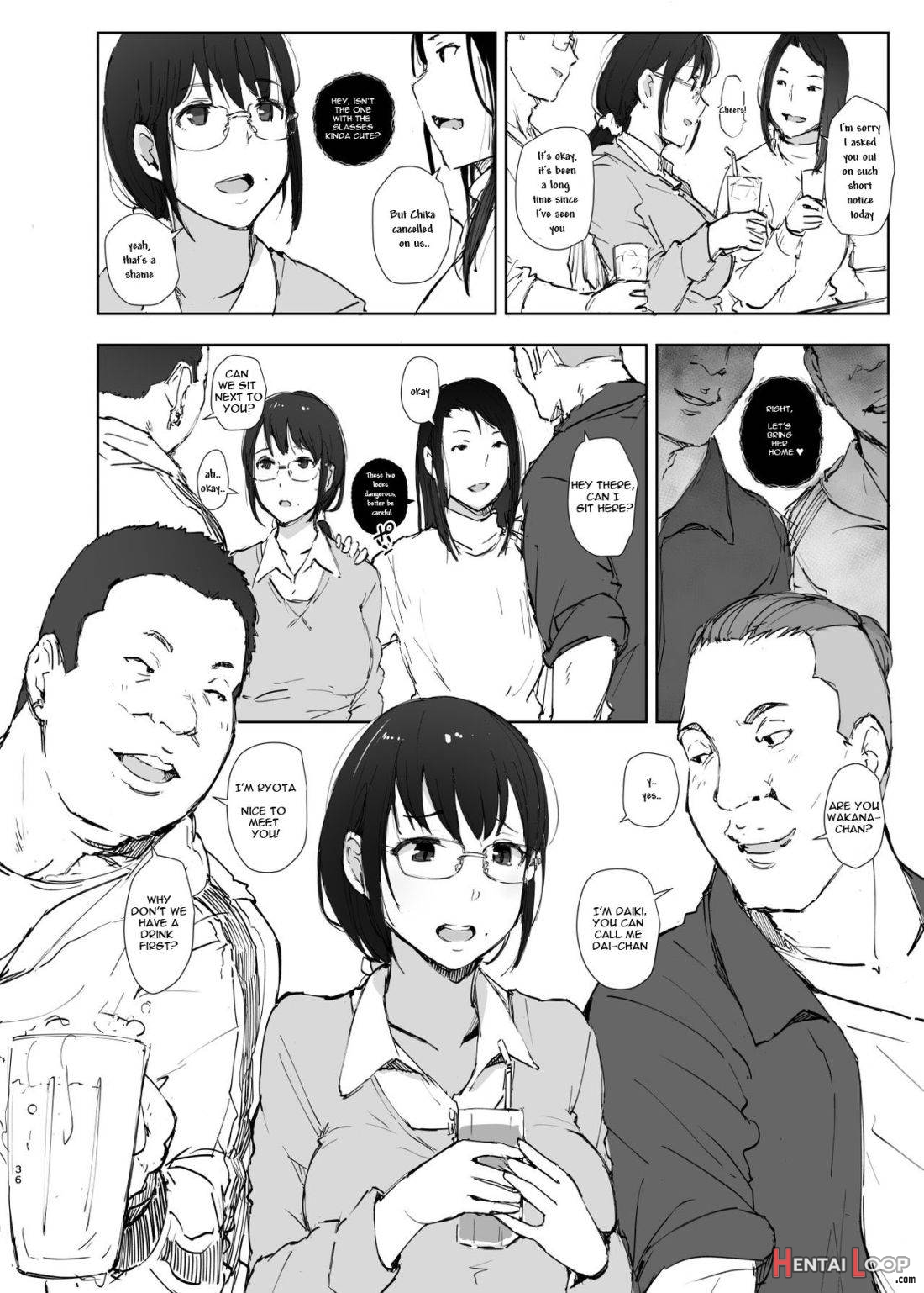 Kimi no Kanojo Yokatta yo. Meganekko NTR Tanpenshuu page 32