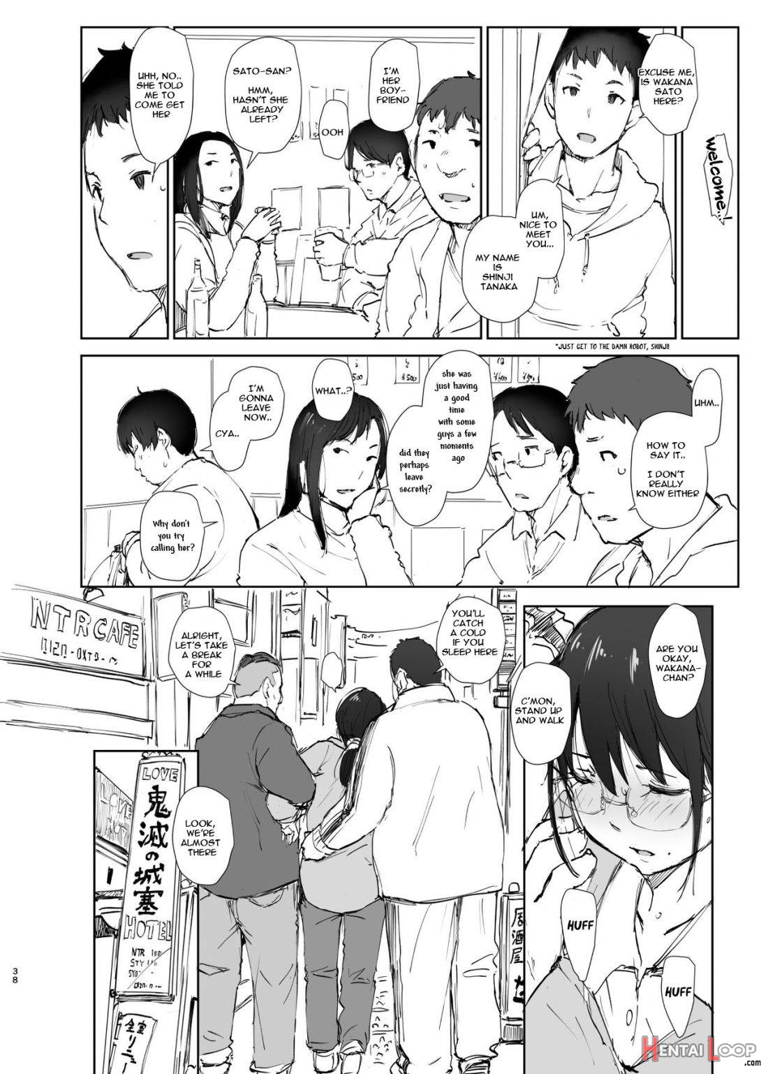 Kimi no Kanojo Yokatta yo. Meganekko NTR Tanpenshuu page 34