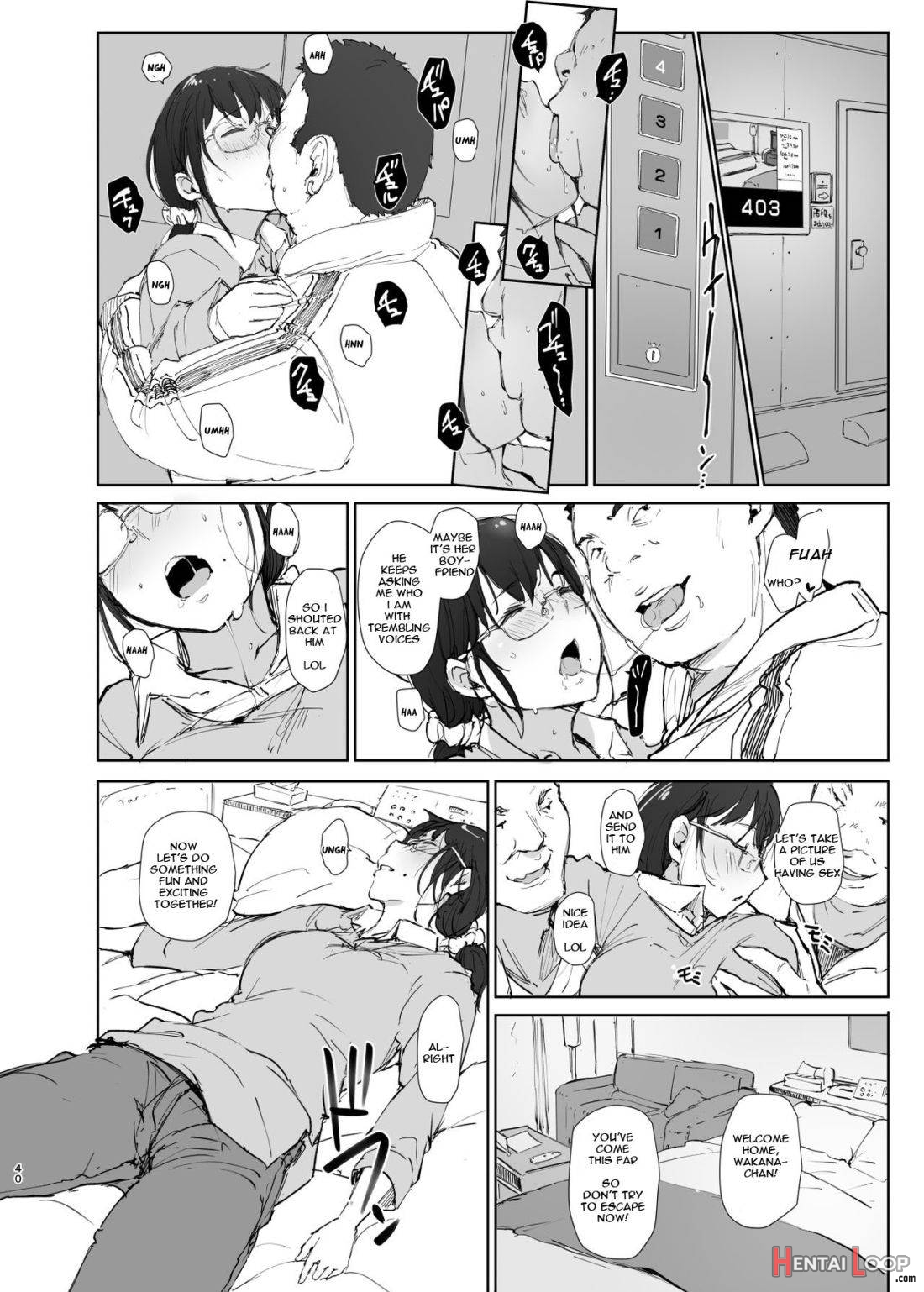 Kimi no Kanojo Yokatta yo. Meganekko NTR Tanpenshuu page 36