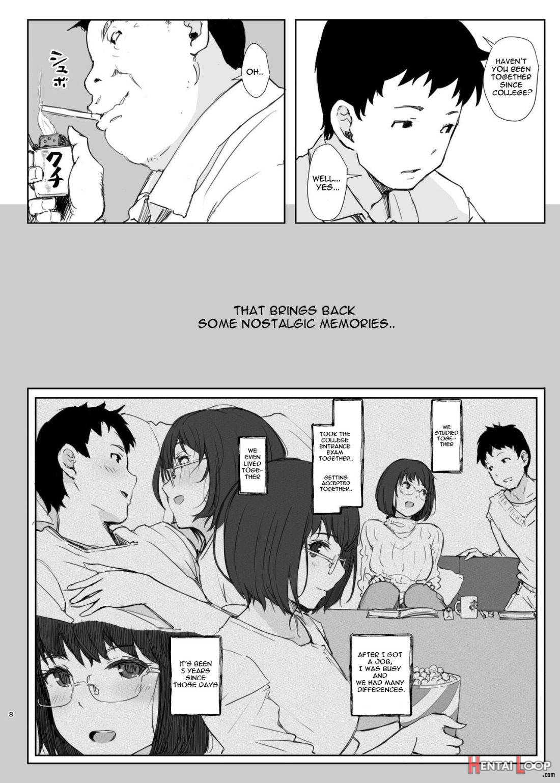 Kimi no Kanojo Yokatta yo. Meganekko NTR Tanpenshuu page 5