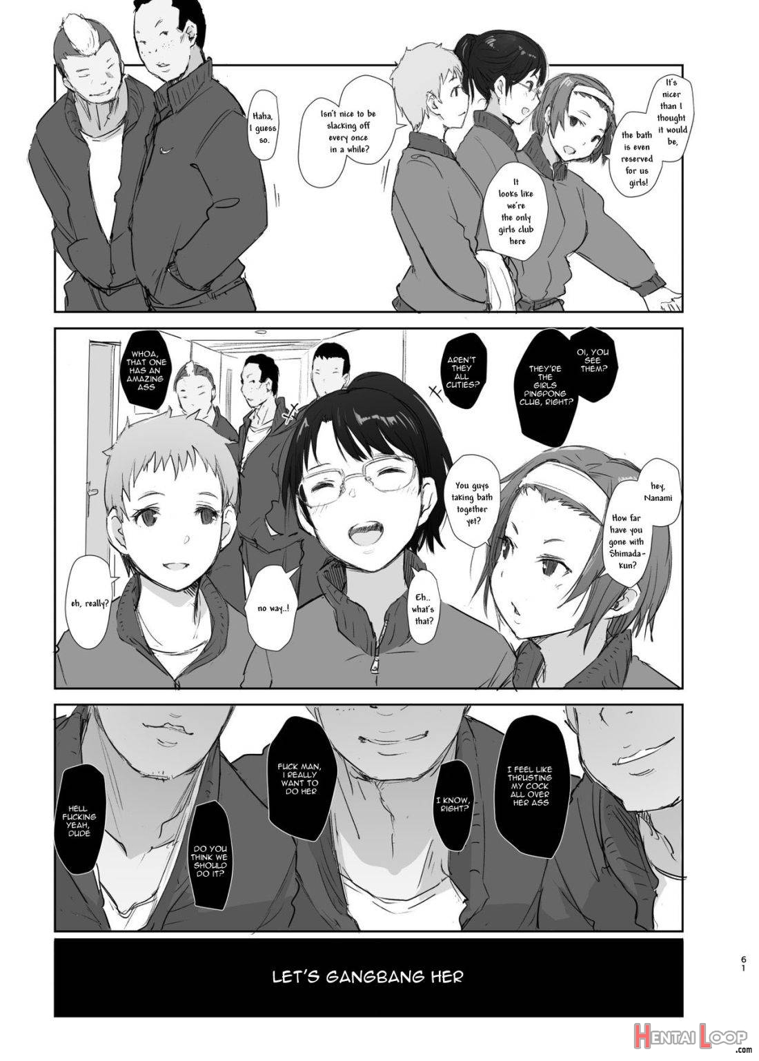 Kimi no Kanojo Yokatta yo. Meganekko NTR Tanpenshuu page 55