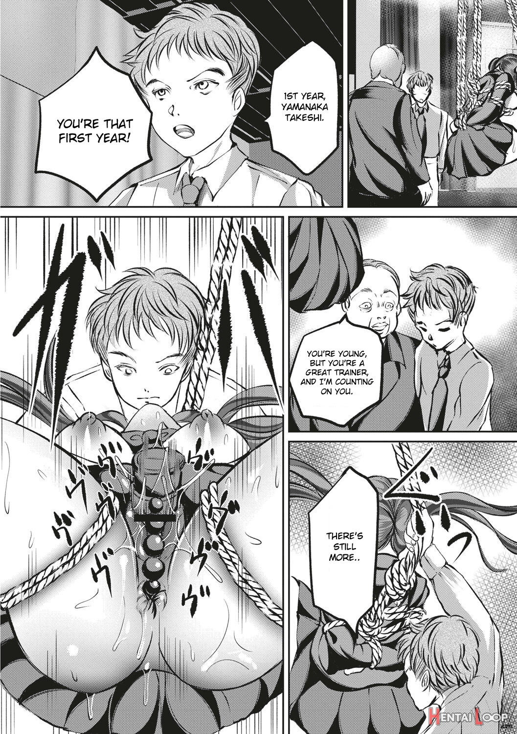 Kinbaku Seidorei Choukyou Gakuen page 131