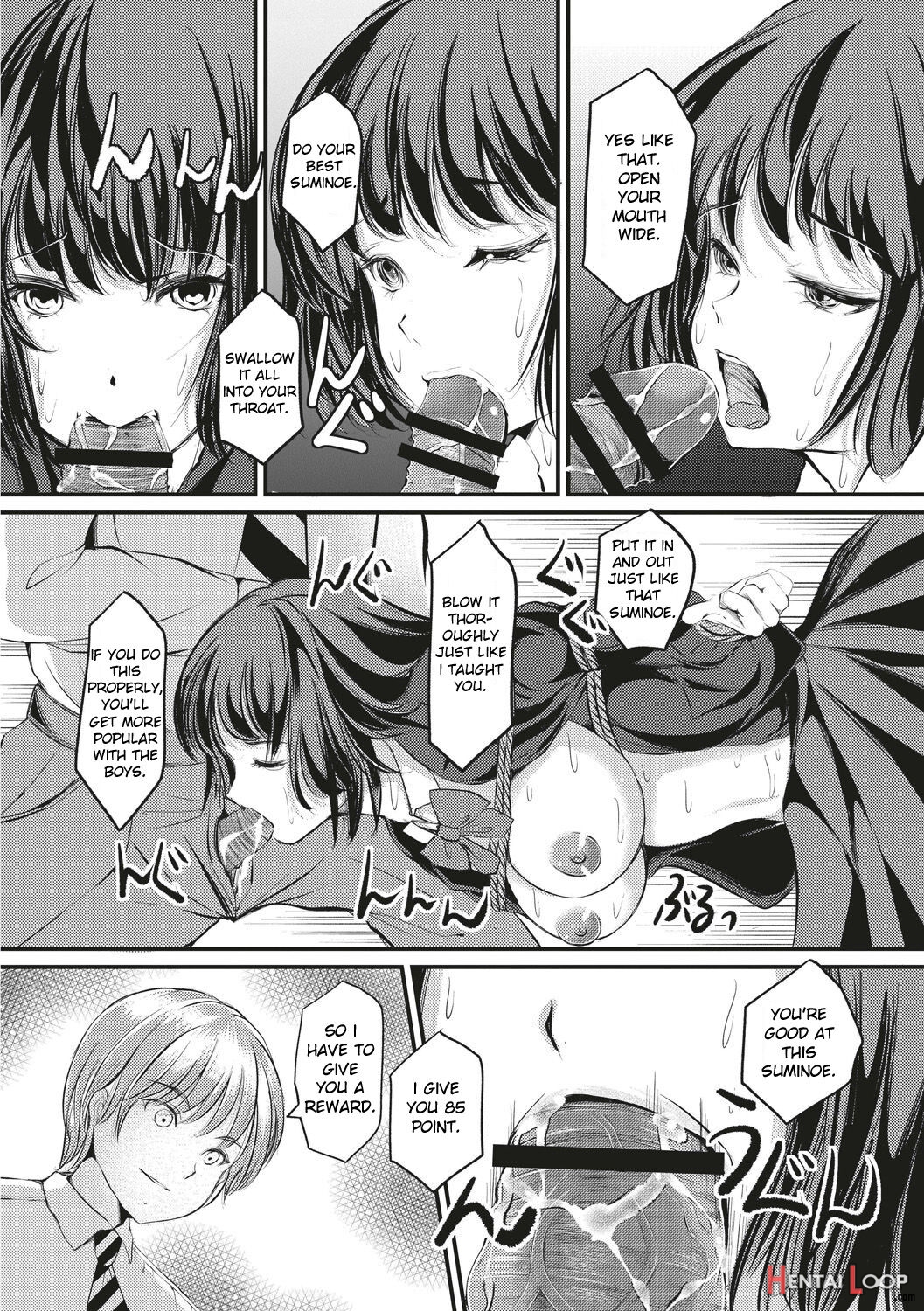 Kinbaku Seidorei Choukyou Gakuen page 169