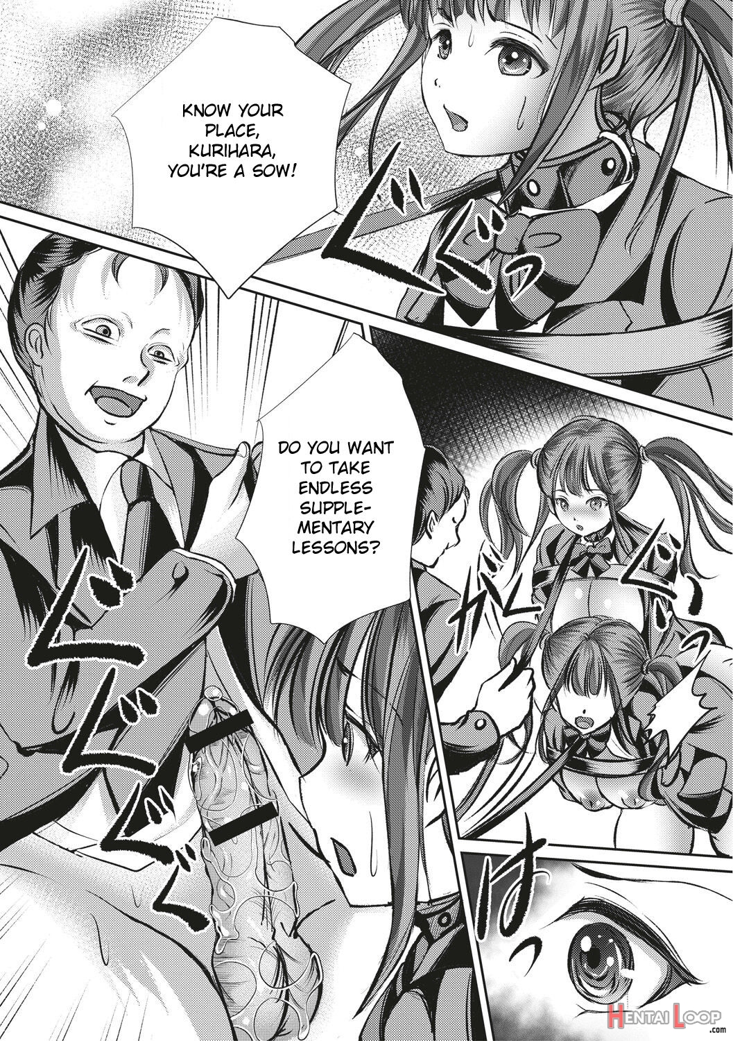 Kinbaku Seidorei Choukyou Gakuen page 84