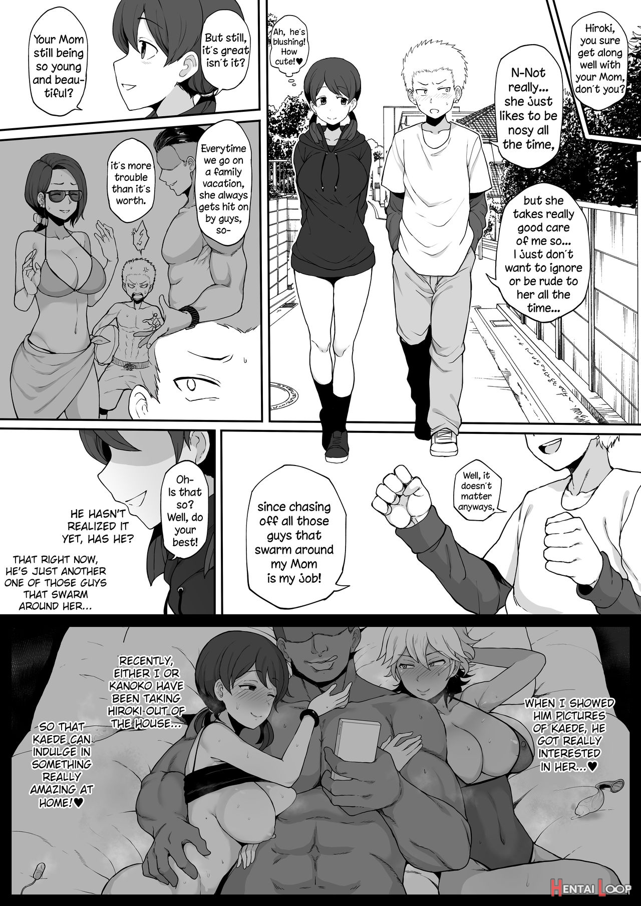 Kokujin No Tenkousei Ntr Ru Chapters 1-6 Part 1 Plus Bonus Chapter: Stolen Mother’s Breasts page 13