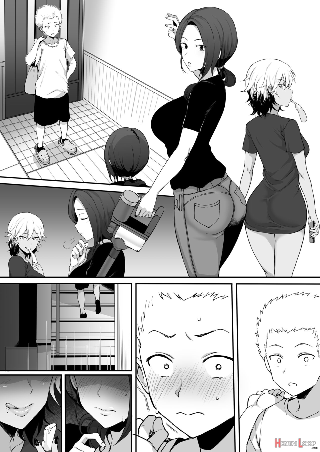 Kokujin No Tenkousei Ntr Ru Chapters 1-6 Part 1 Plus Bonus Chapter: Stolen Mother’s Breasts page 36