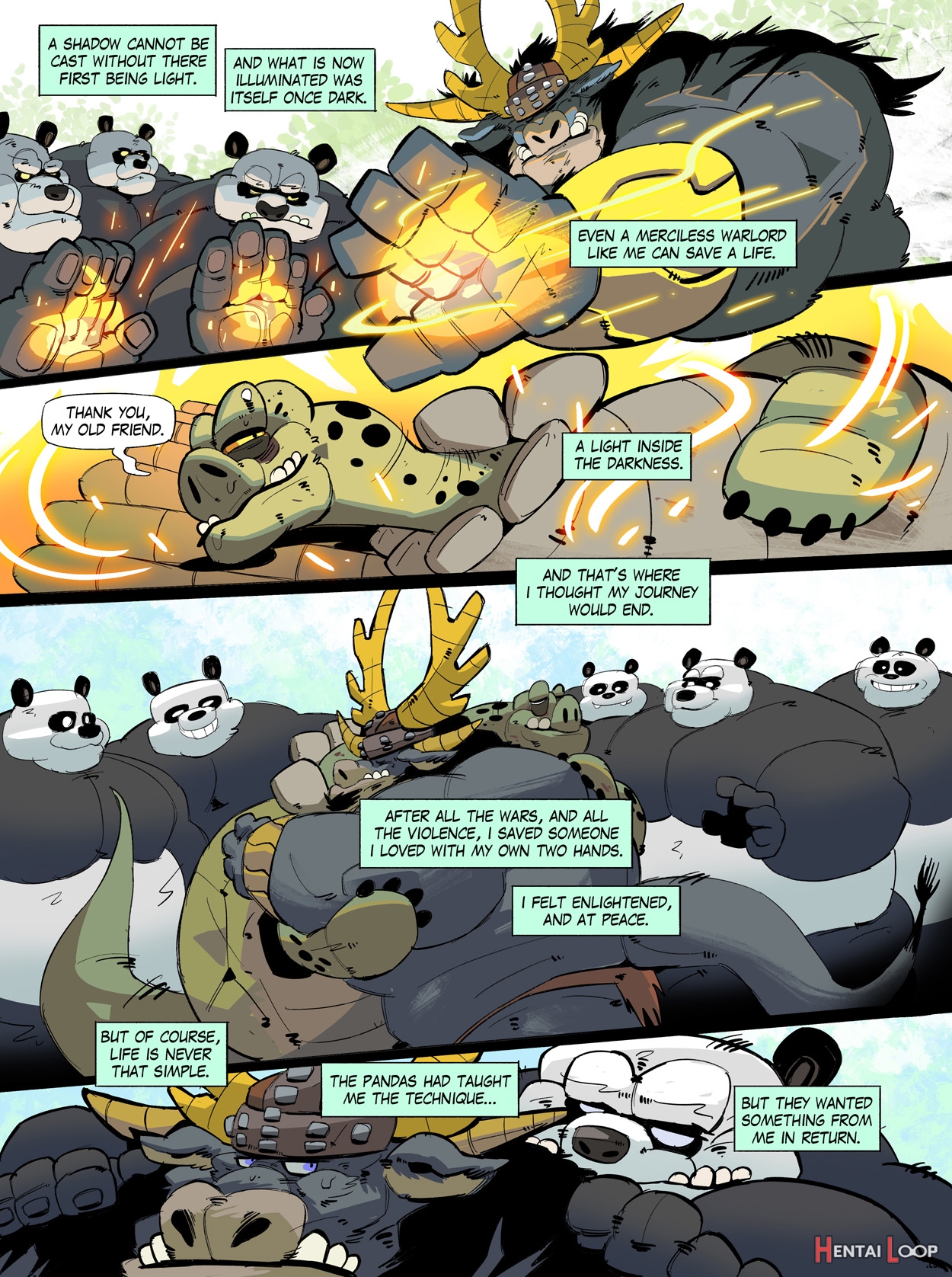 Kung Fu Panda - Dragon Warrior Journeys page 128