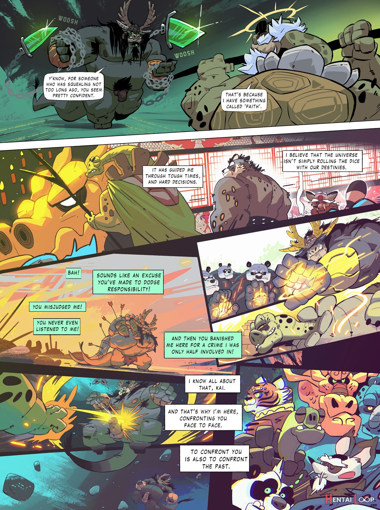 Kung Fu Panda - Dragon Warrior Journeys page 186