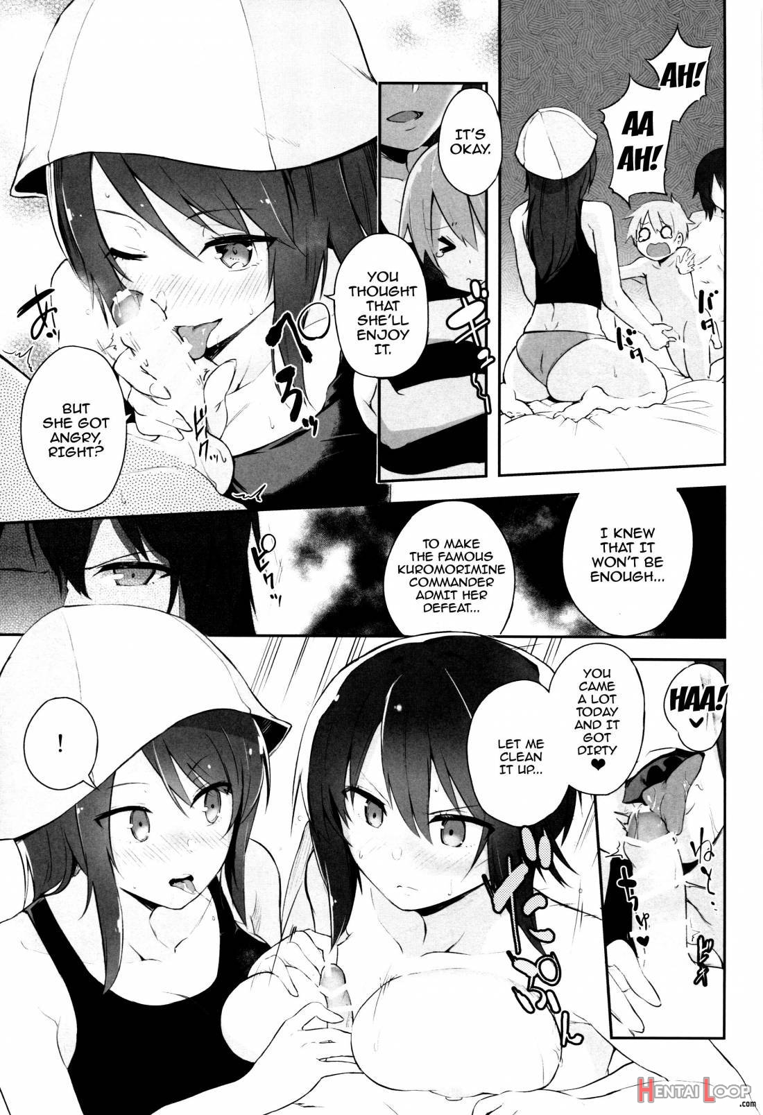 Maho Mika Onee-san And The Lewd Tank Path page 13